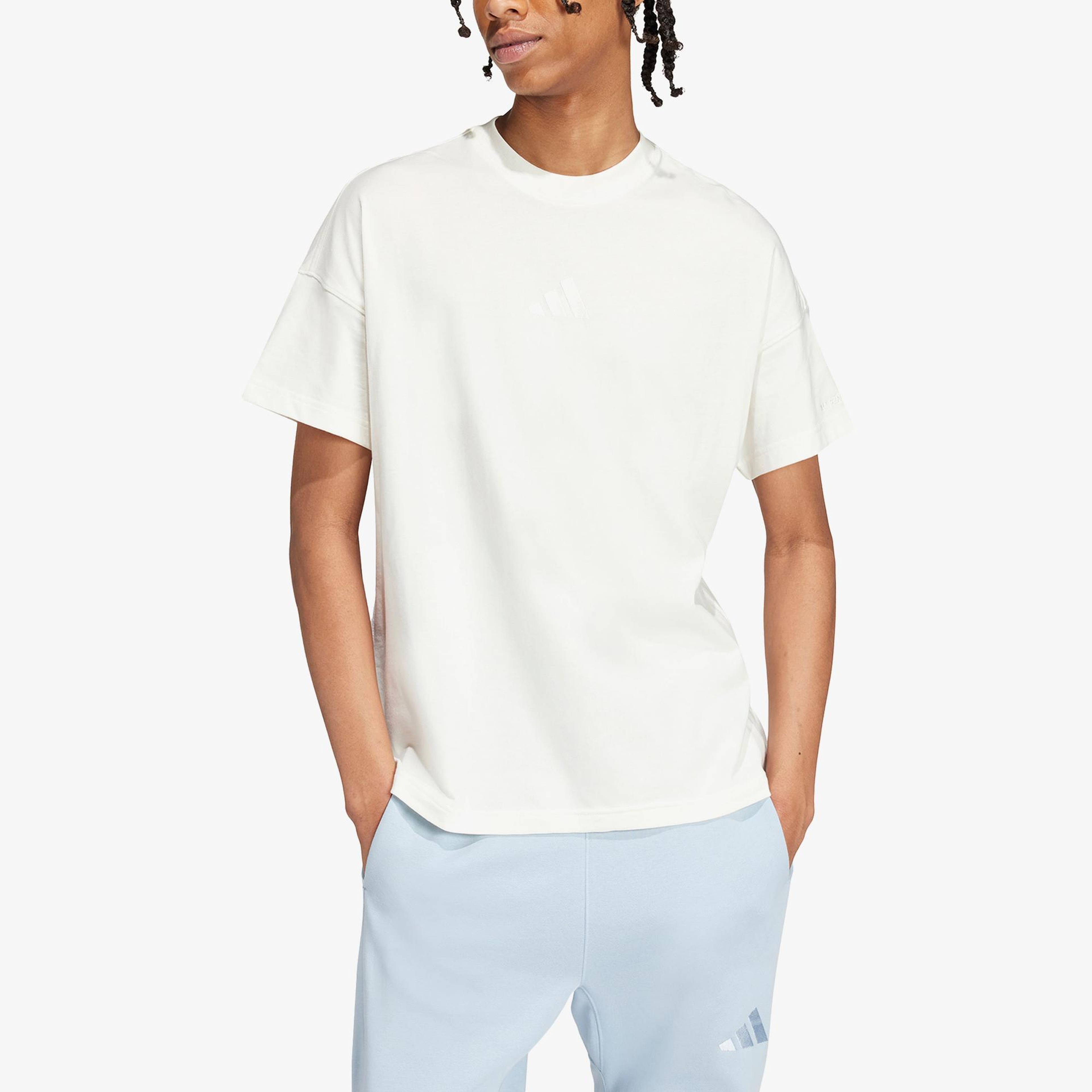 adidas Erkek Beyaz T-Shirt