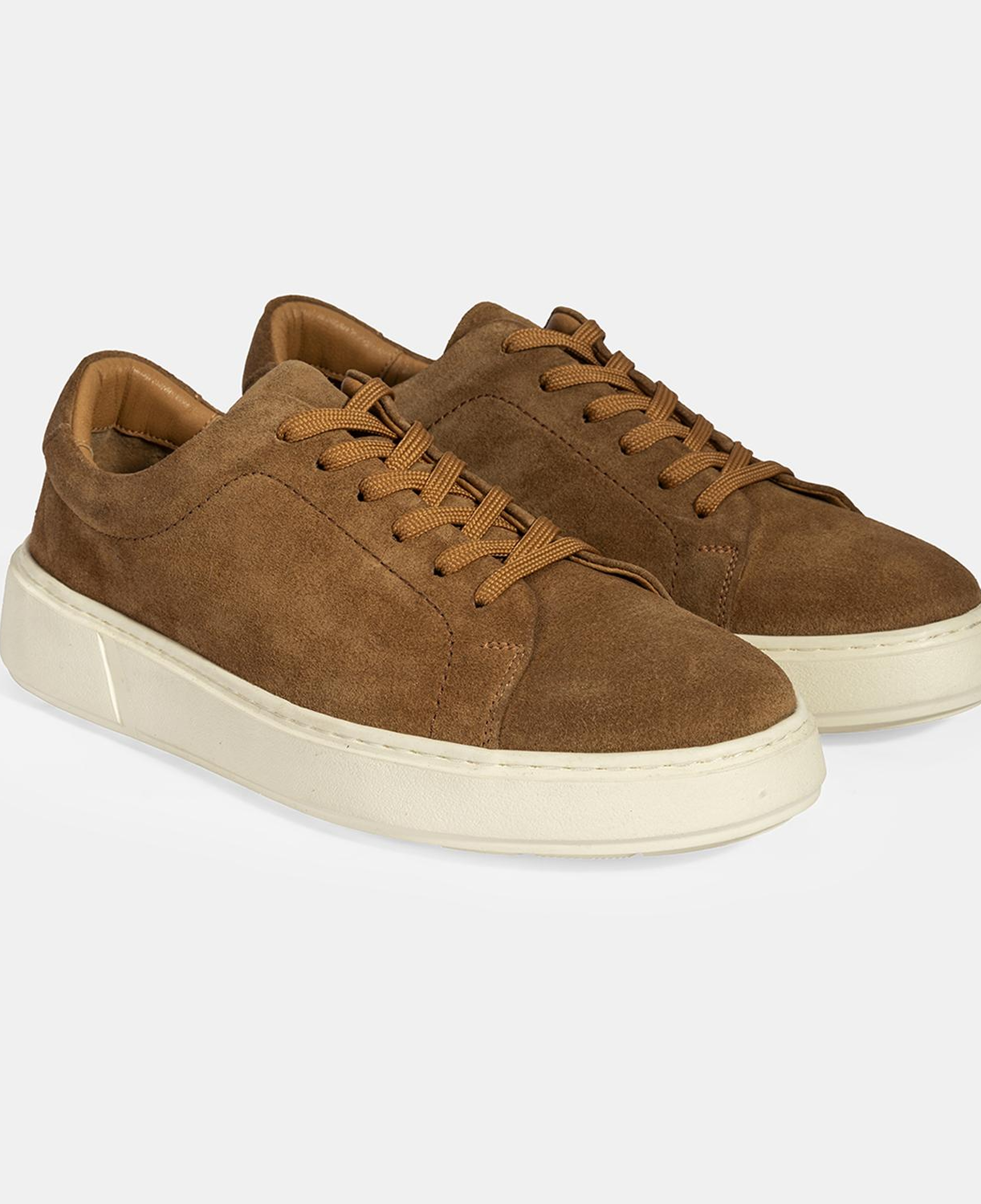 Erkek Taba Bağcıklı Süet Spor Ayakkabı