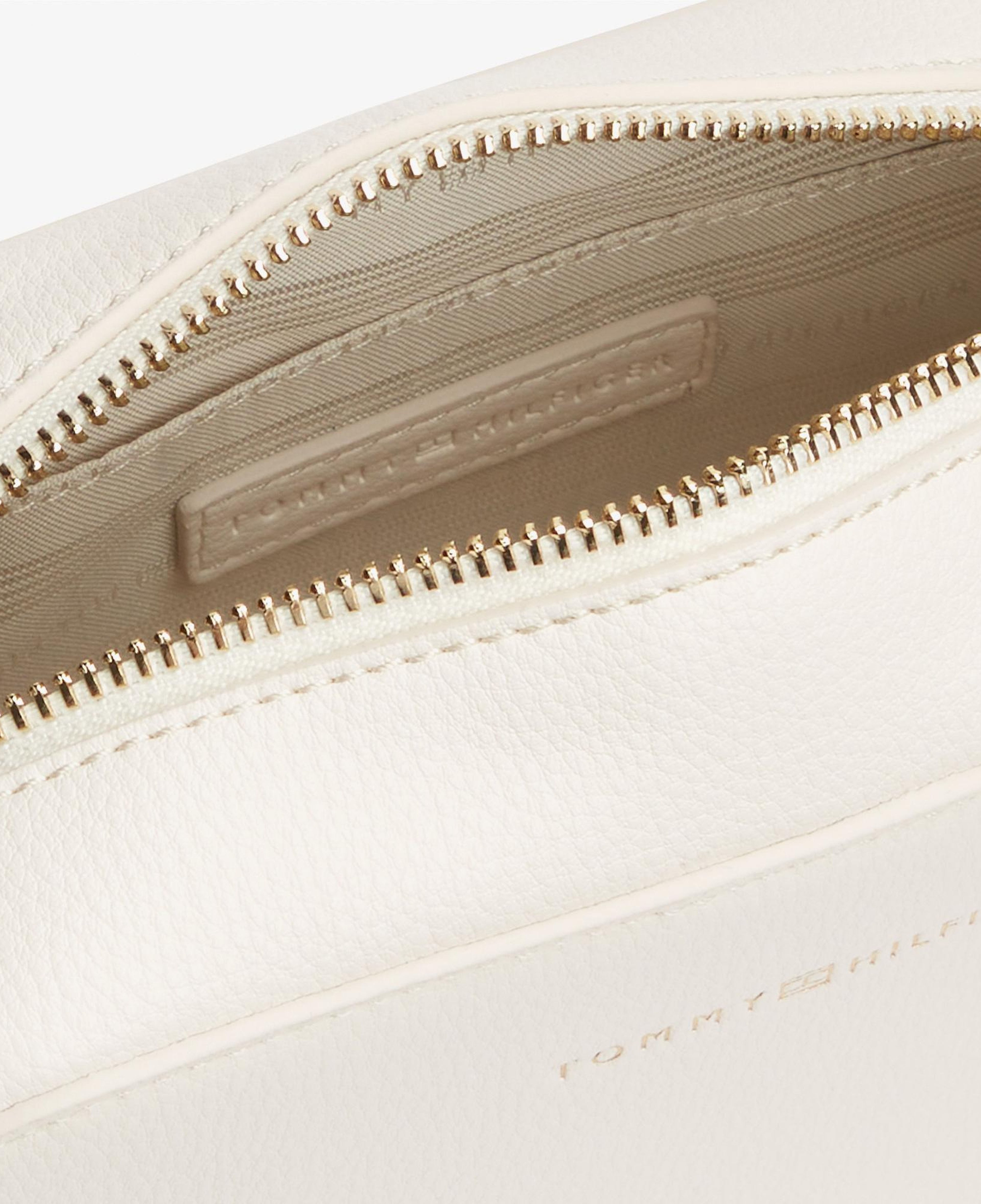 Tommy Hilfiger Logo Kadın Bej Çapraz Çanta