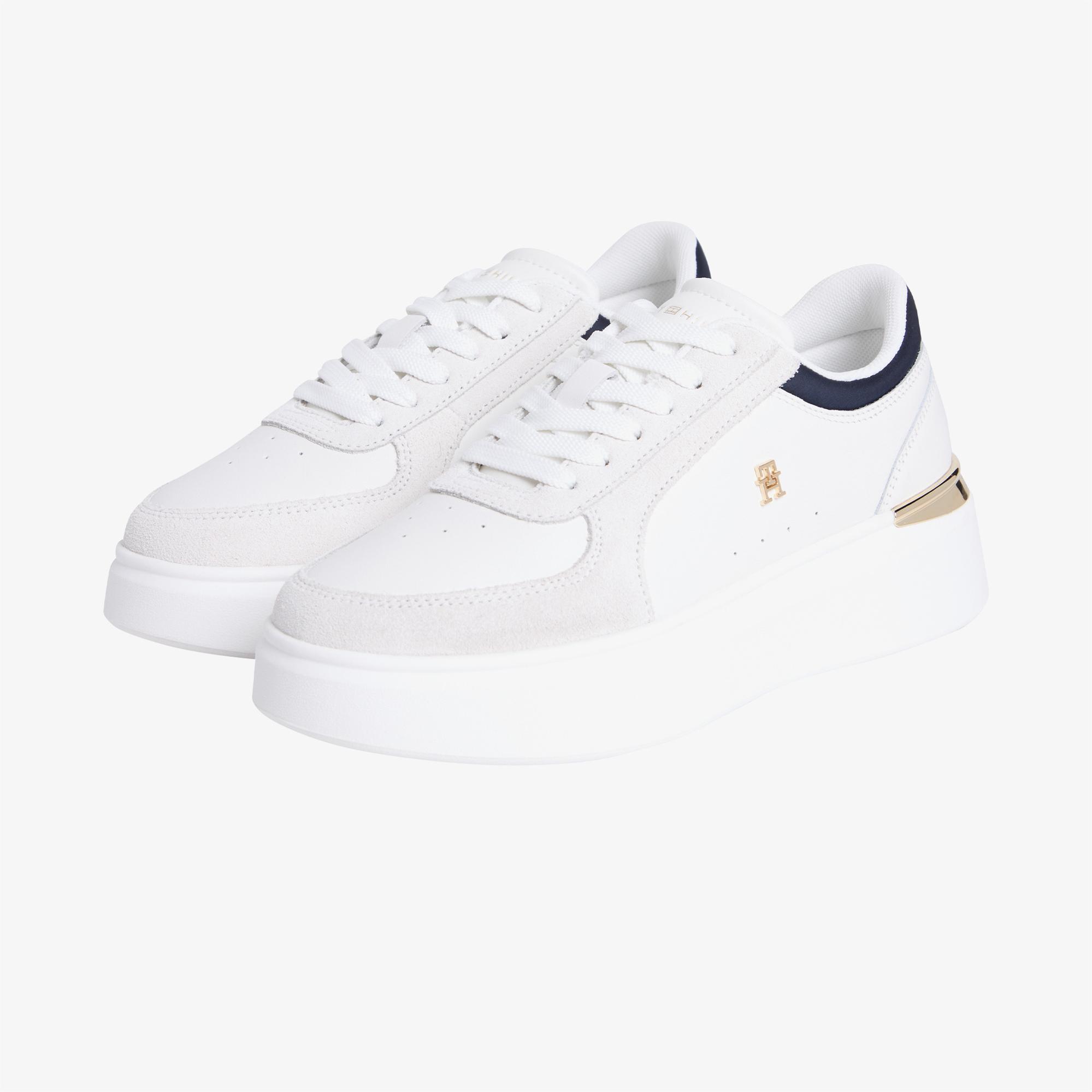 Tommy Hilfiger Estefania Kadın Bej Sneaker