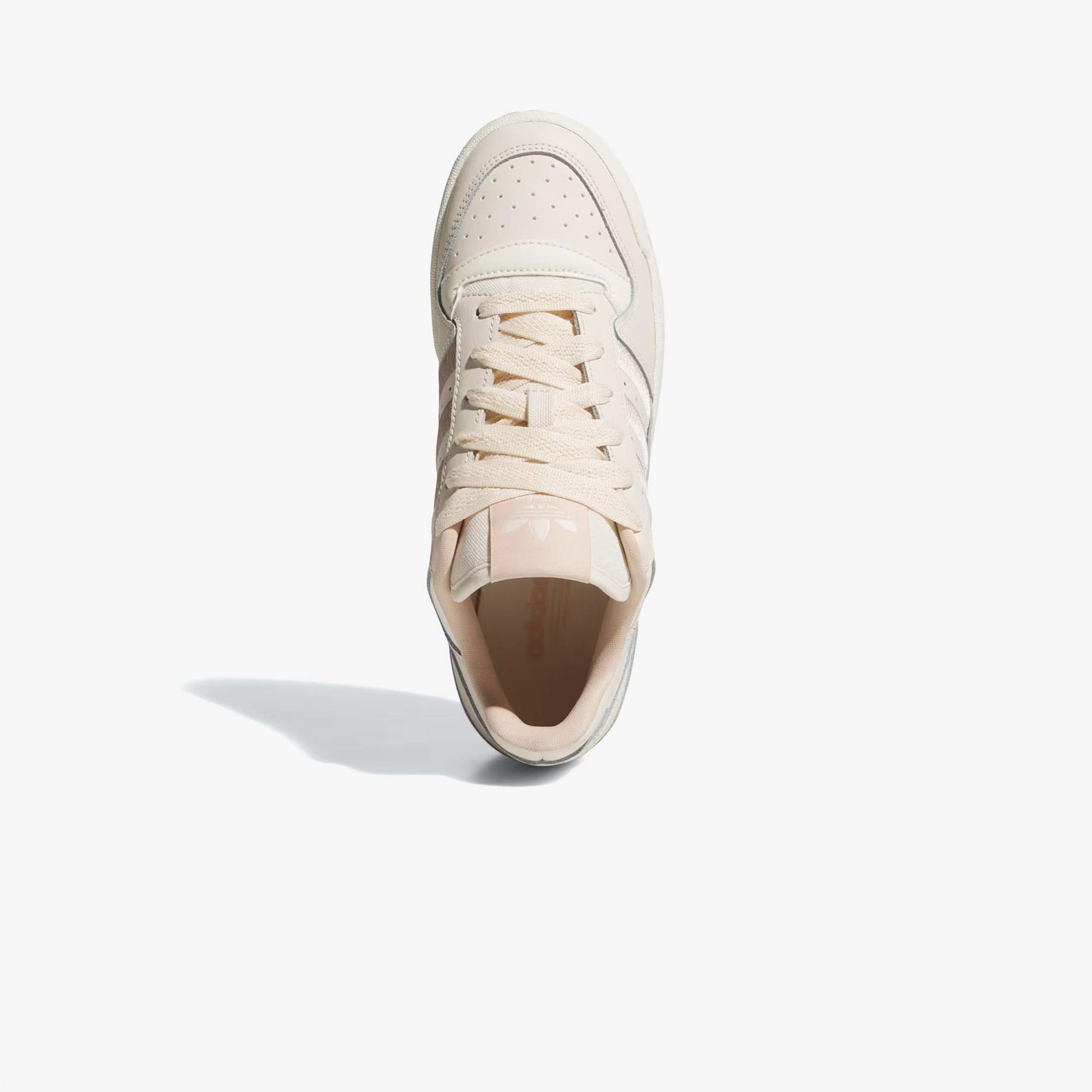 adidas Forum Bold Stripes Kadın Krem Rengi Sneaker
