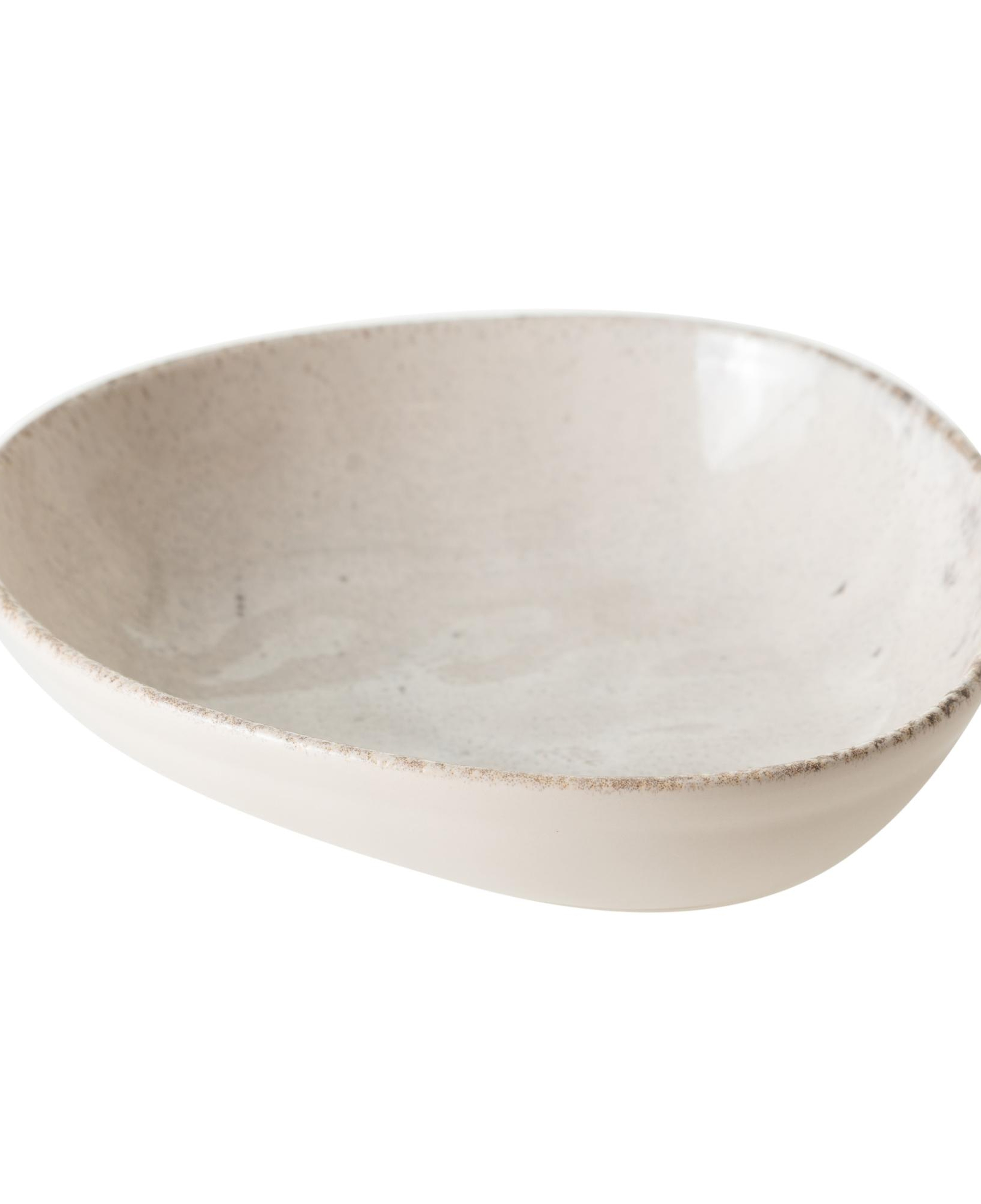 TRIBECA ÇUKUR TABAK KREM 23CM