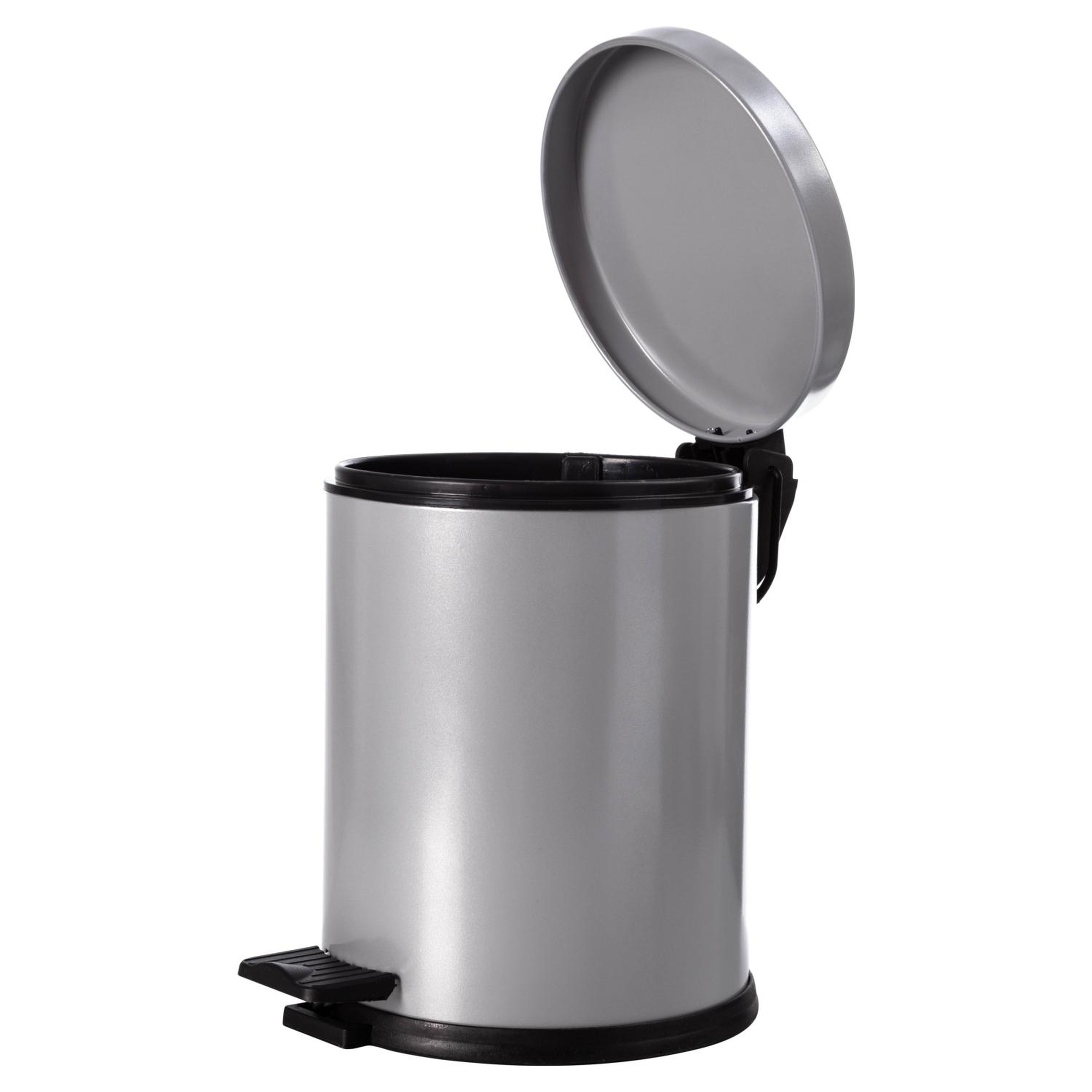 5LT PEDALLI ÇÖP KOVASI GRİ