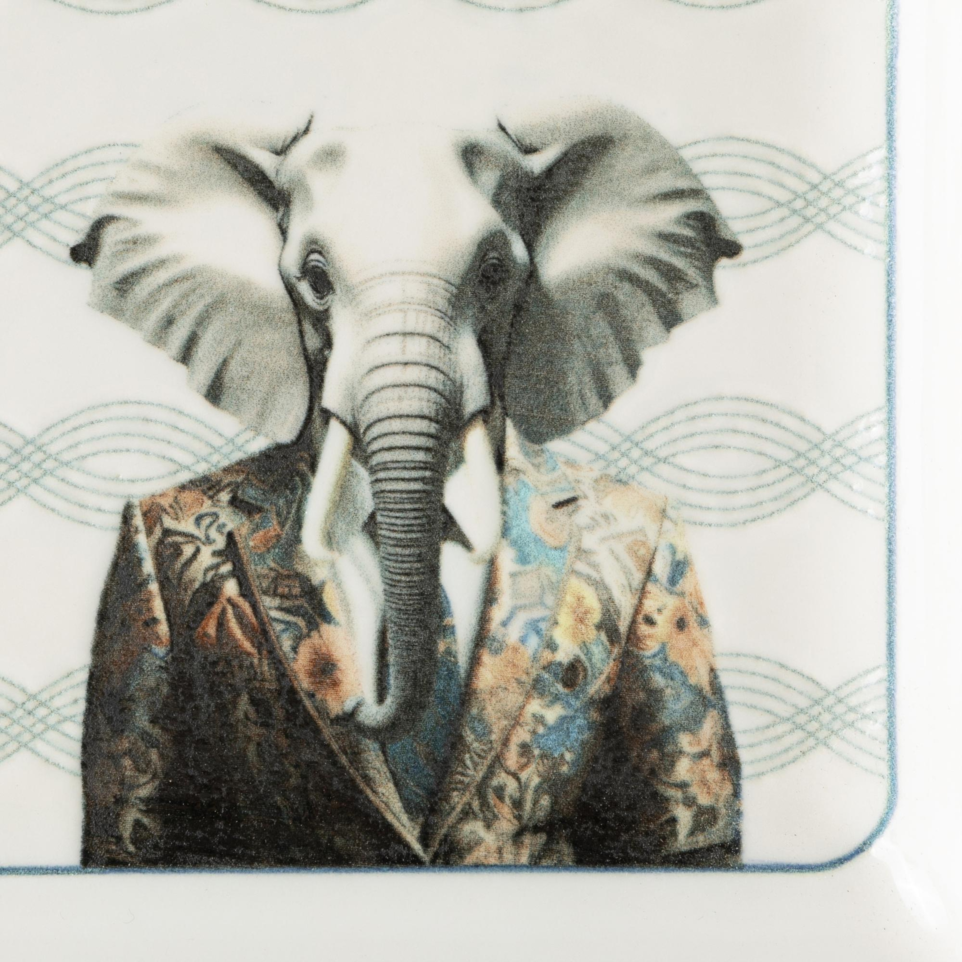 ICONIC SUNUM TABAĞI 34X15CM- ELEPHANT