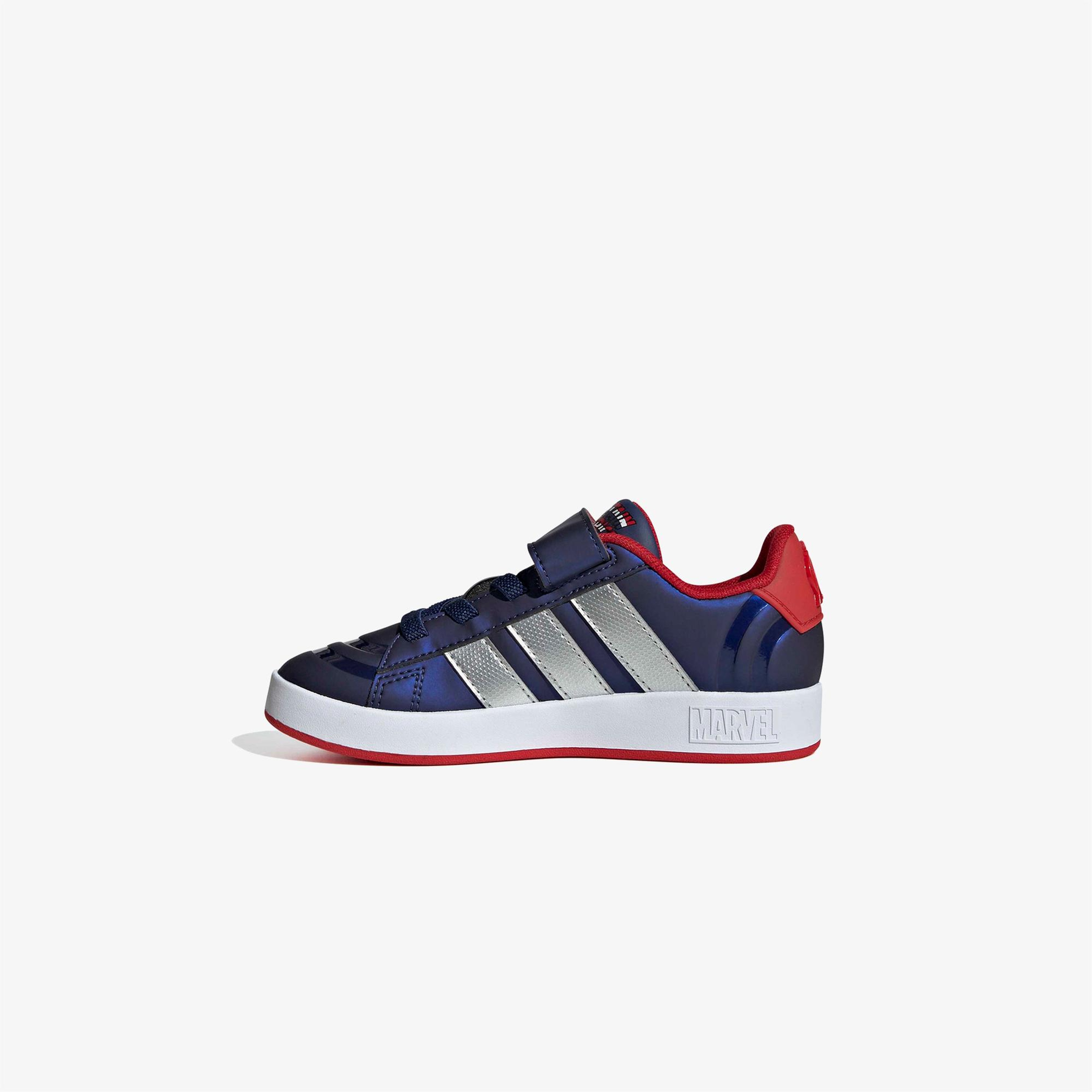 adidas Grand Court Captain America Çocuk Lacivert Sneaker