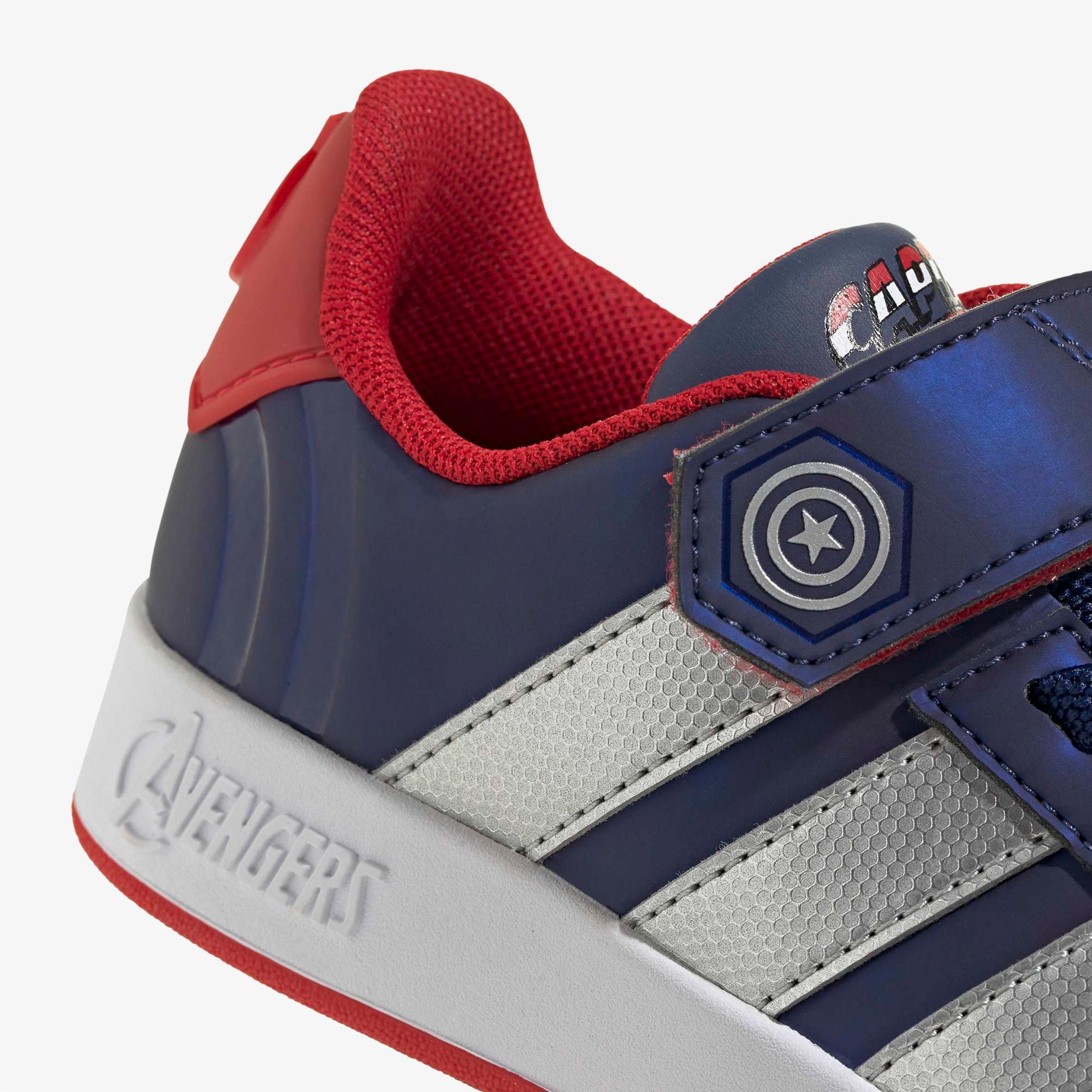 adidas Grand Court Captain America Çocuk Lacivert Sneaker