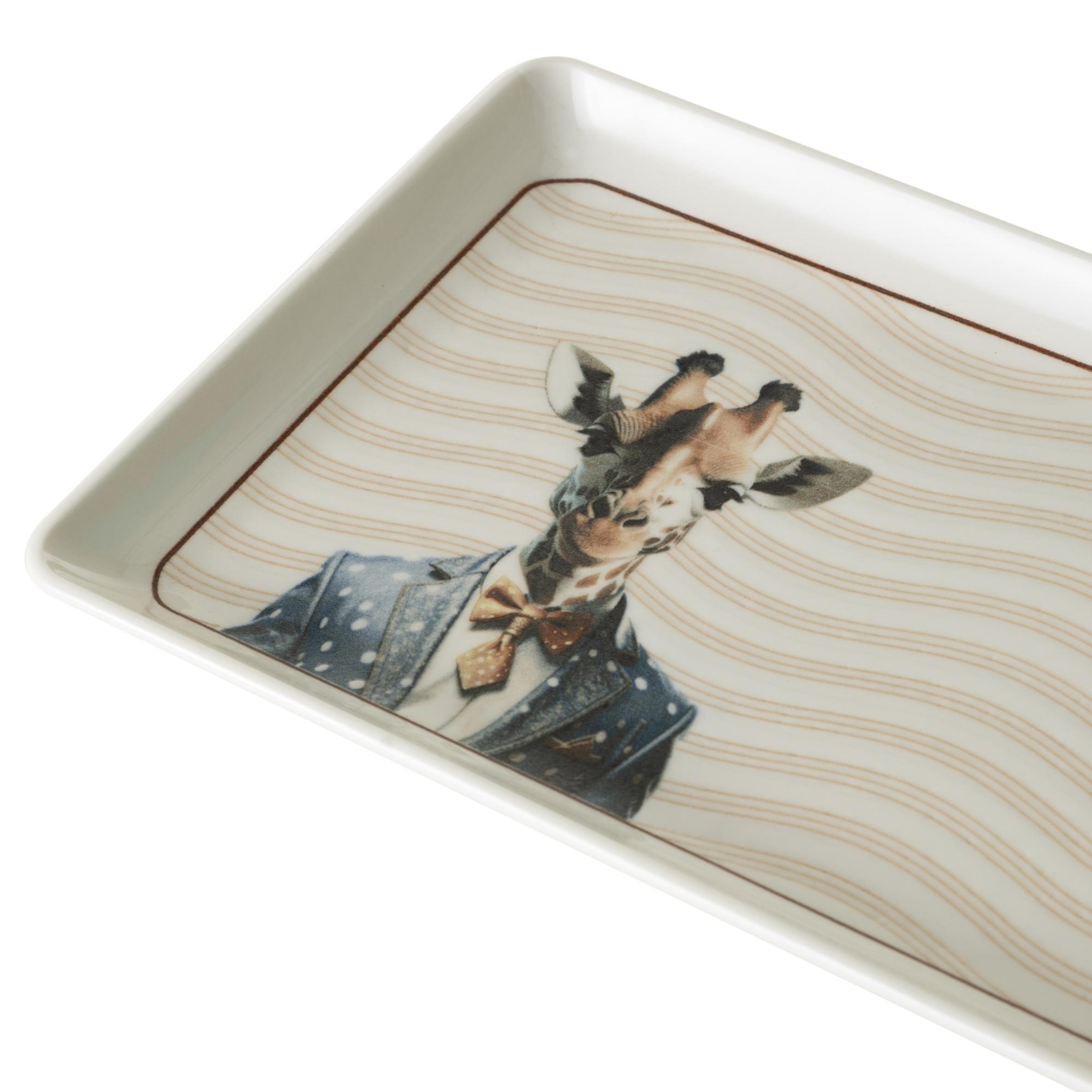 ICONIC SUNUM TABAĞI 34X15CM- GIRAFFE