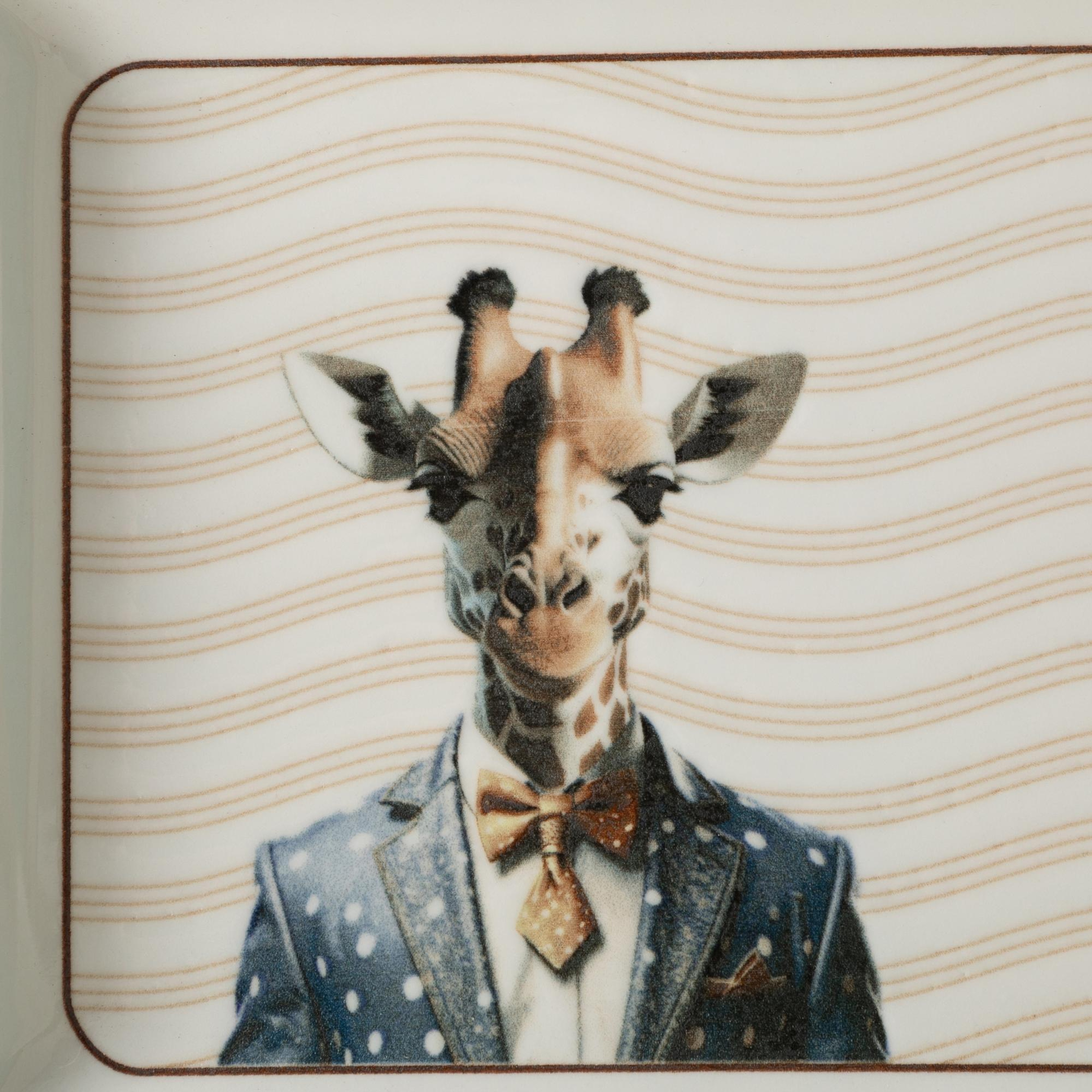 ICONIC SUNUM TABAĞI 34X15CM- GIRAFFE