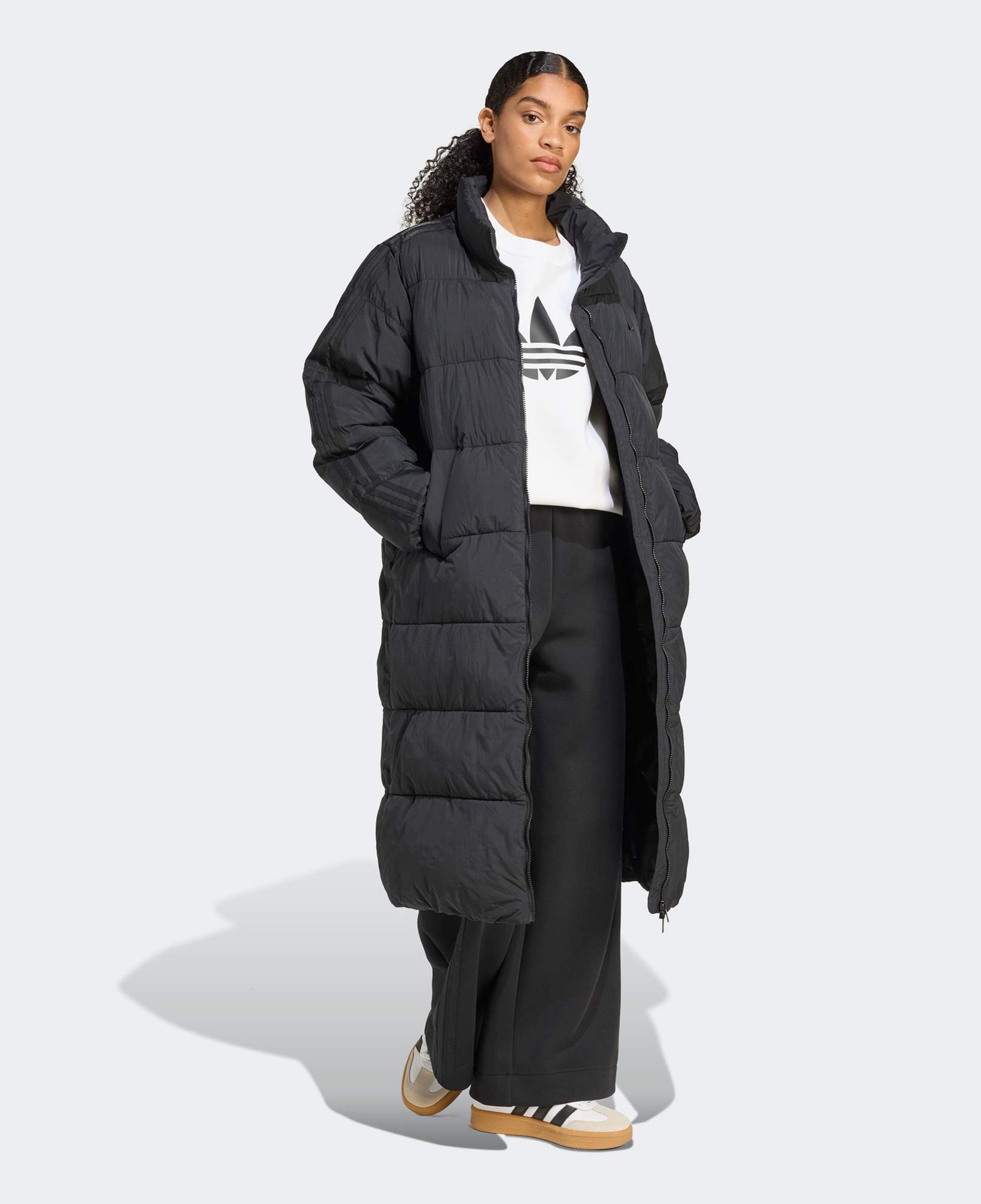 adidas Long Puffer Kadın Siyah Mont