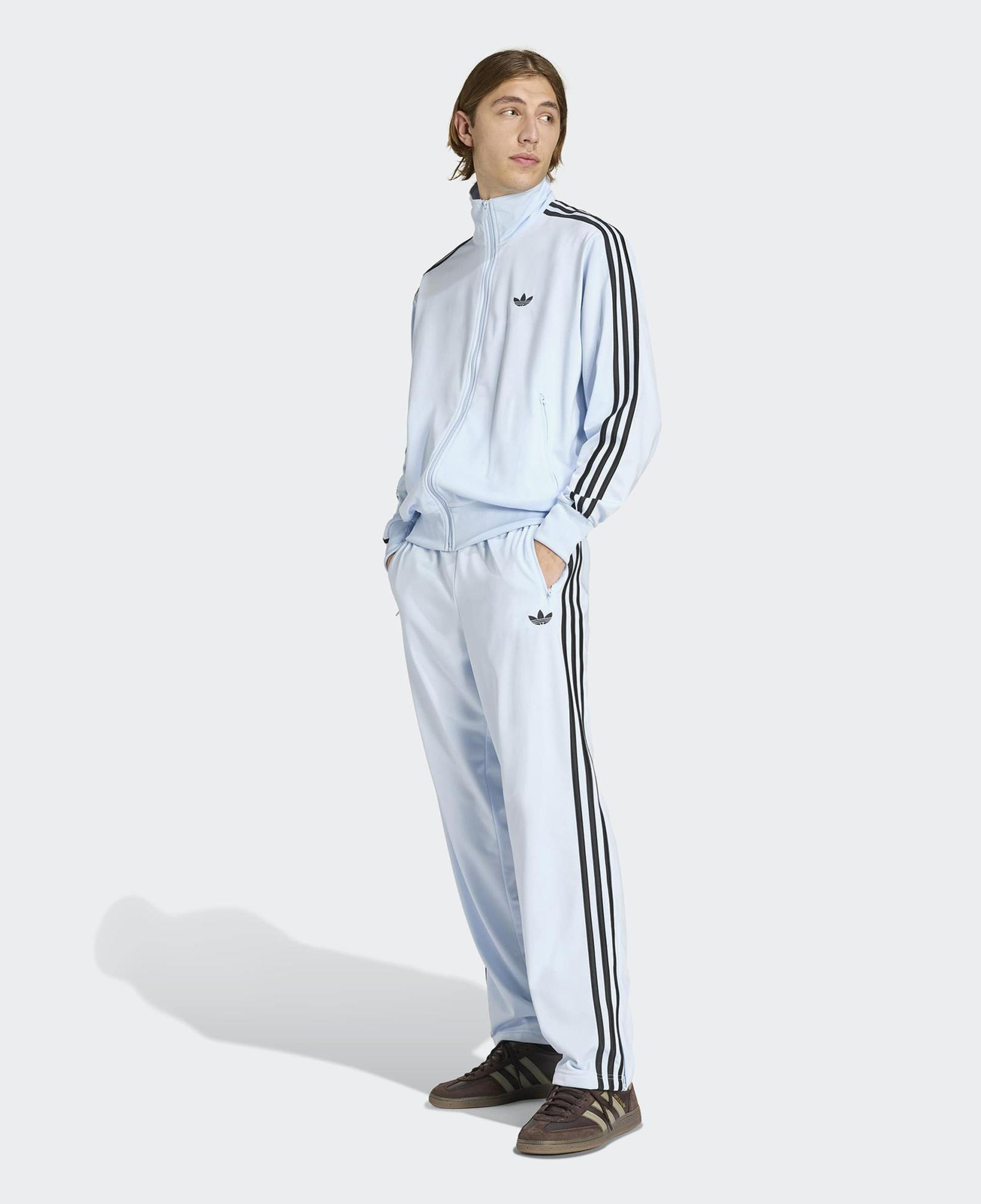 adidas Firebird Erkek Mavi Eşofman Üstü