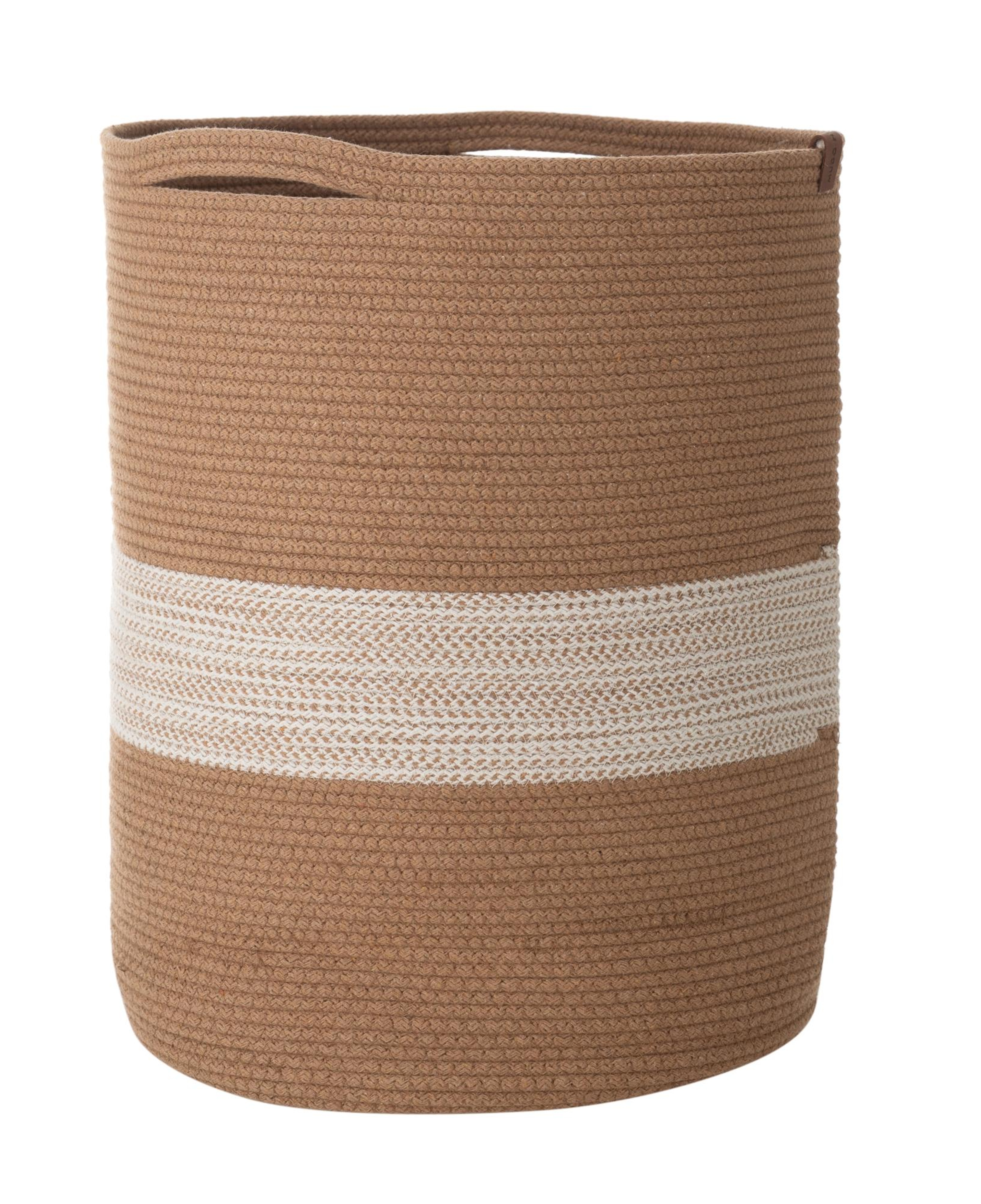 VENUS ÇAMAŞIR SEPETİ KAHVE 35X35X45