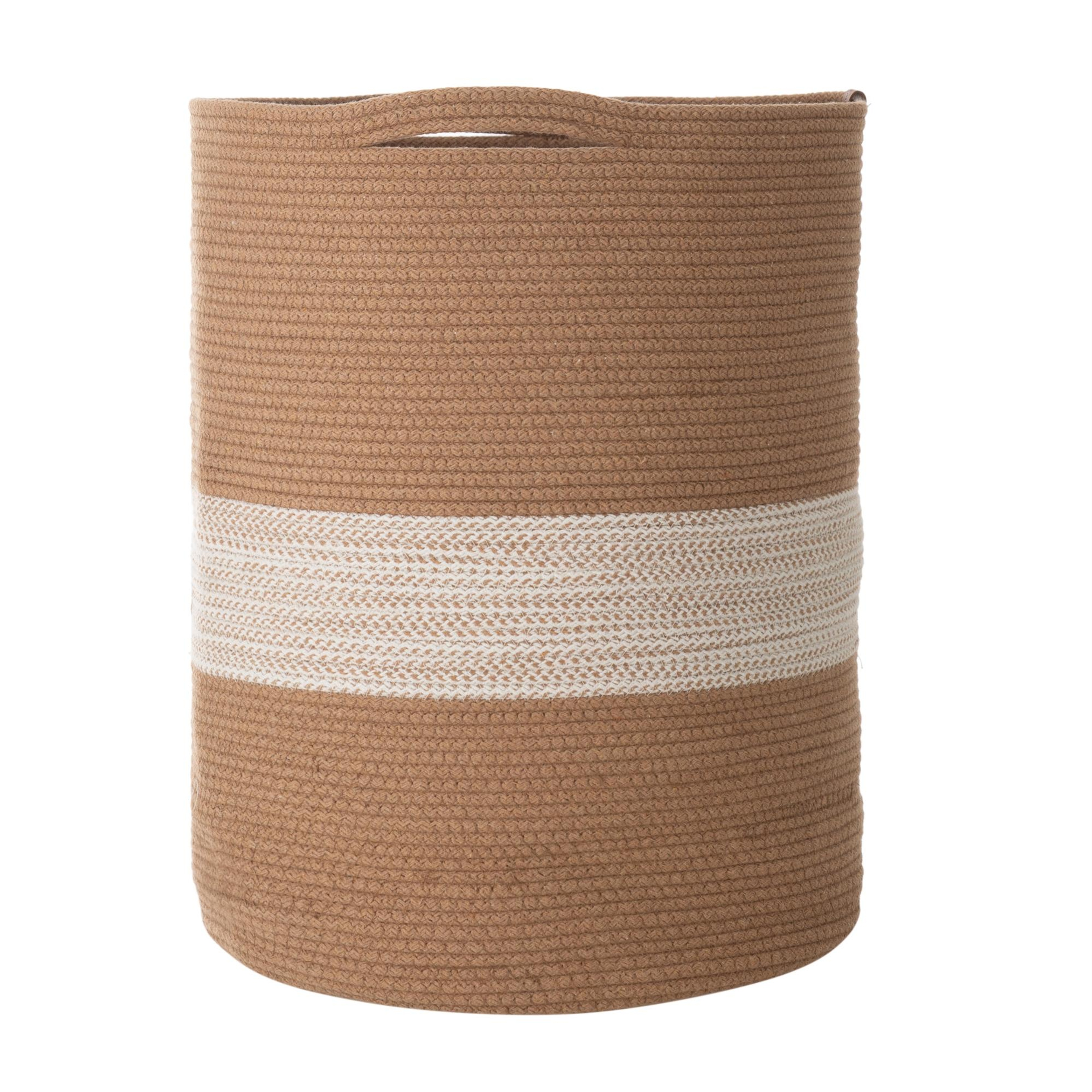 VENUS ÇAMAŞIR SEPETİ KAHVE 35X35X45