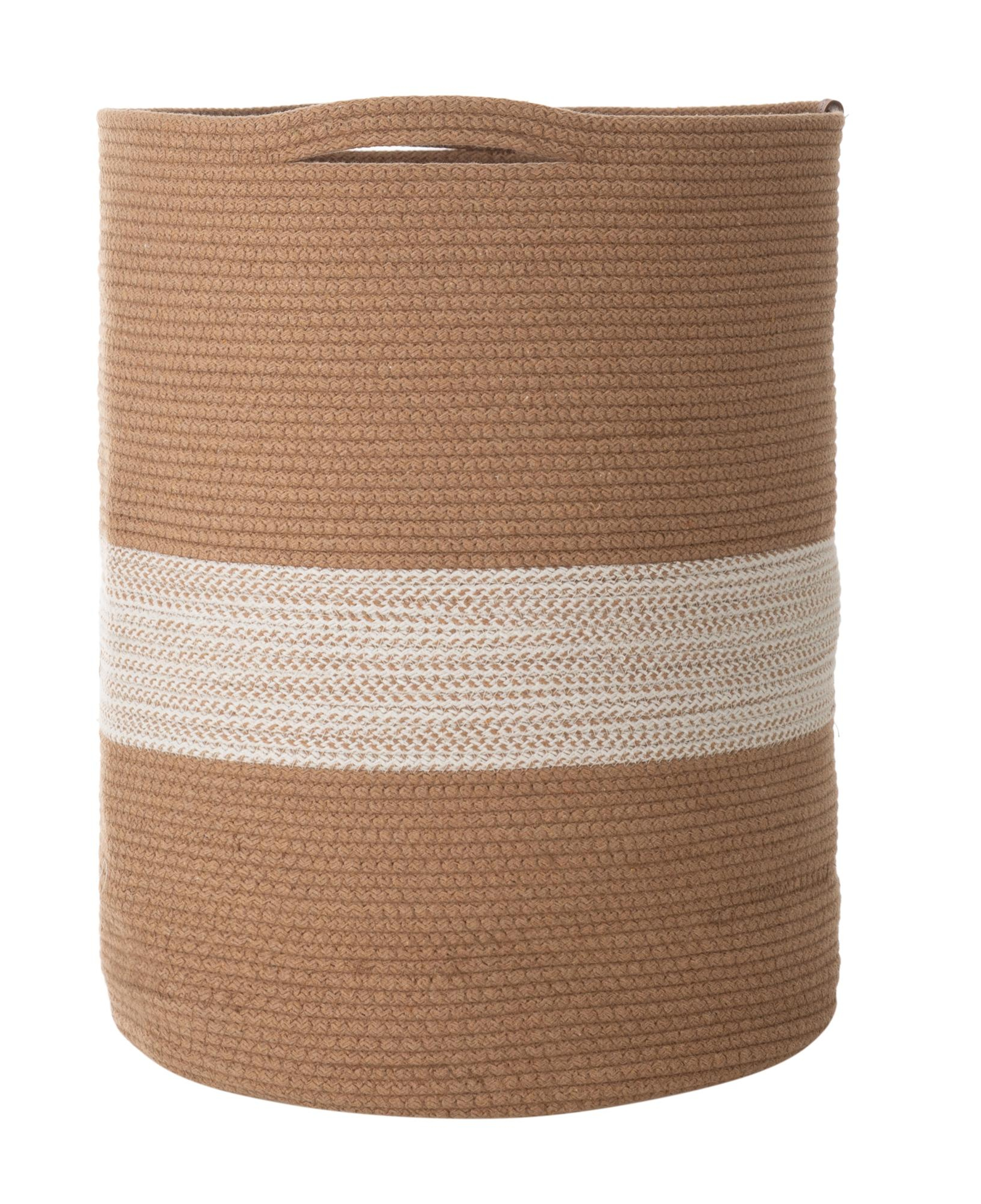 VENUS ÇAMAŞIR SEPETİ KAHVE 35X35X45