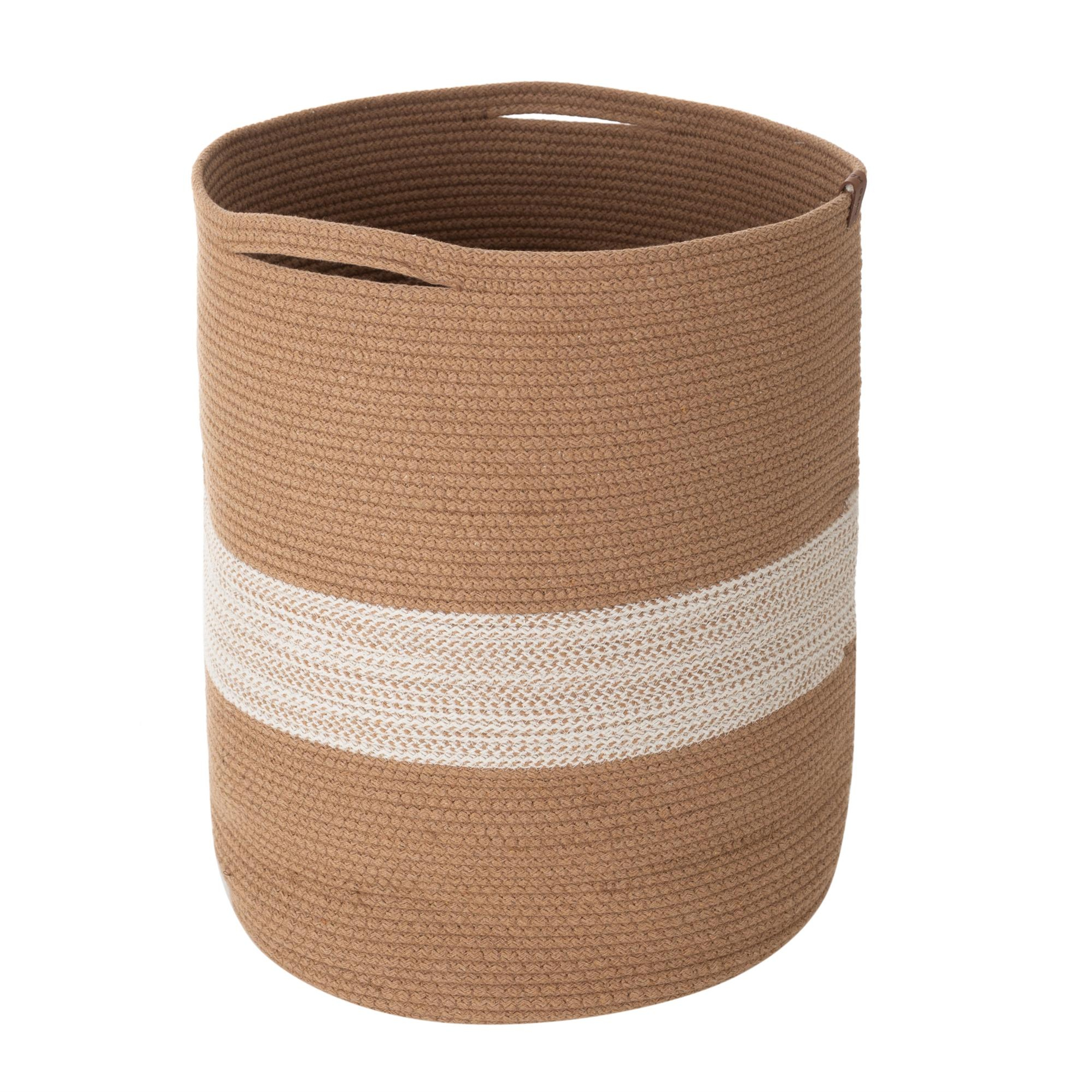 VENUS ÇAMAŞIR SEPETİ KAHVE 35X35X45