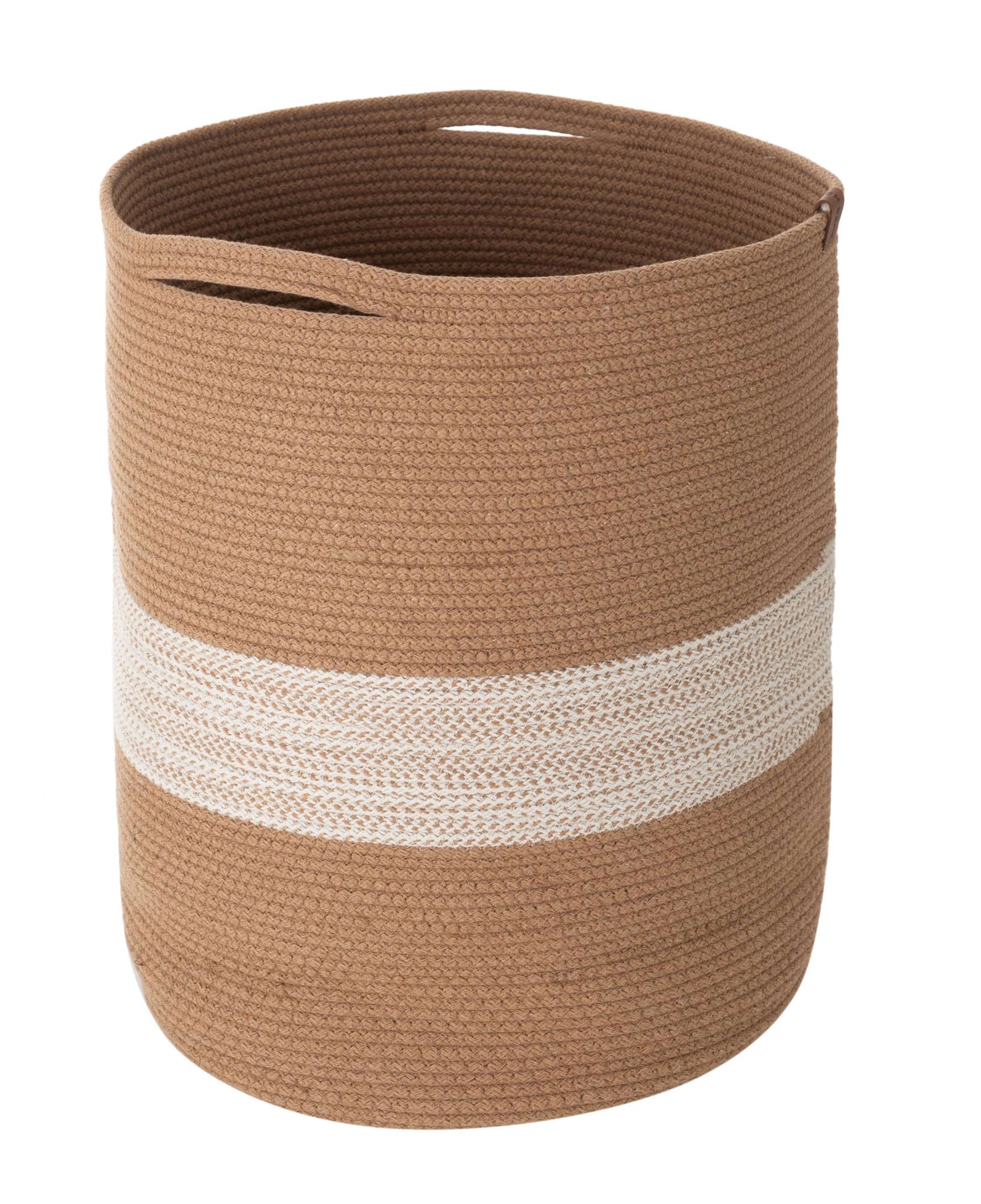 VENUS ÇAMAŞIR SEPETİ KAHVE 35X35X45