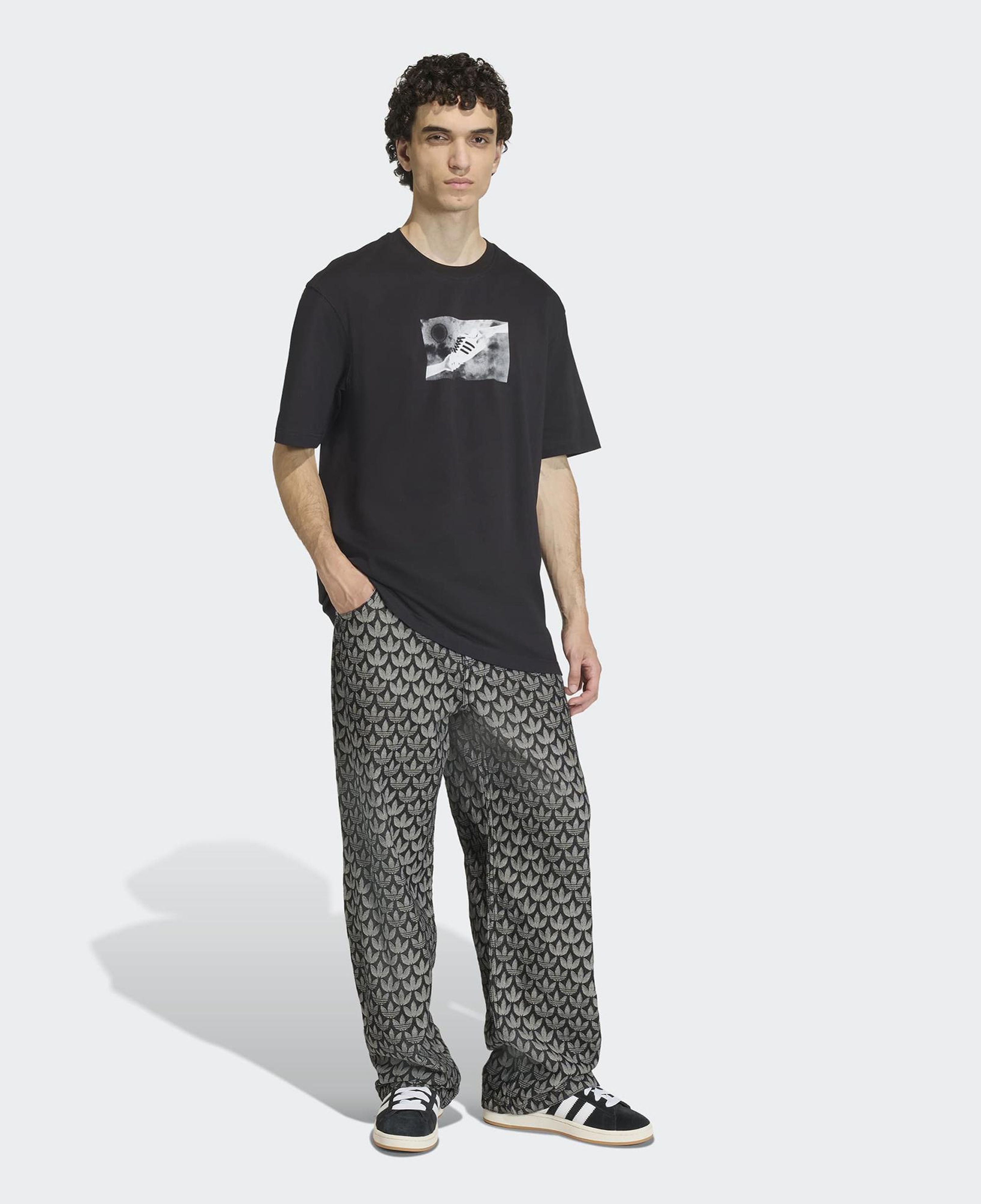 adidas Franchise Erkek Siyah T-Shirt