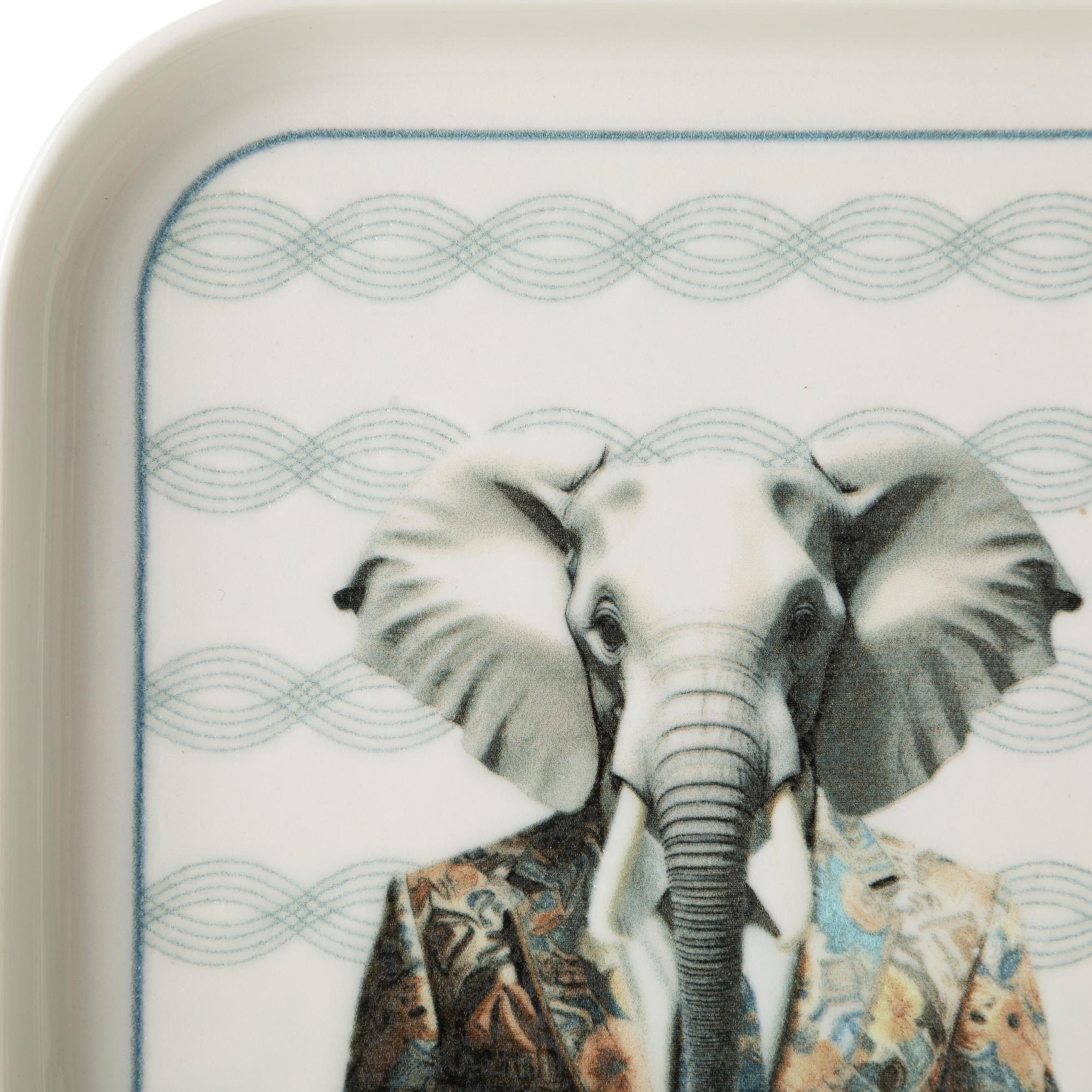 ICONIC KARE TABAK 17CM-ELEPHANT