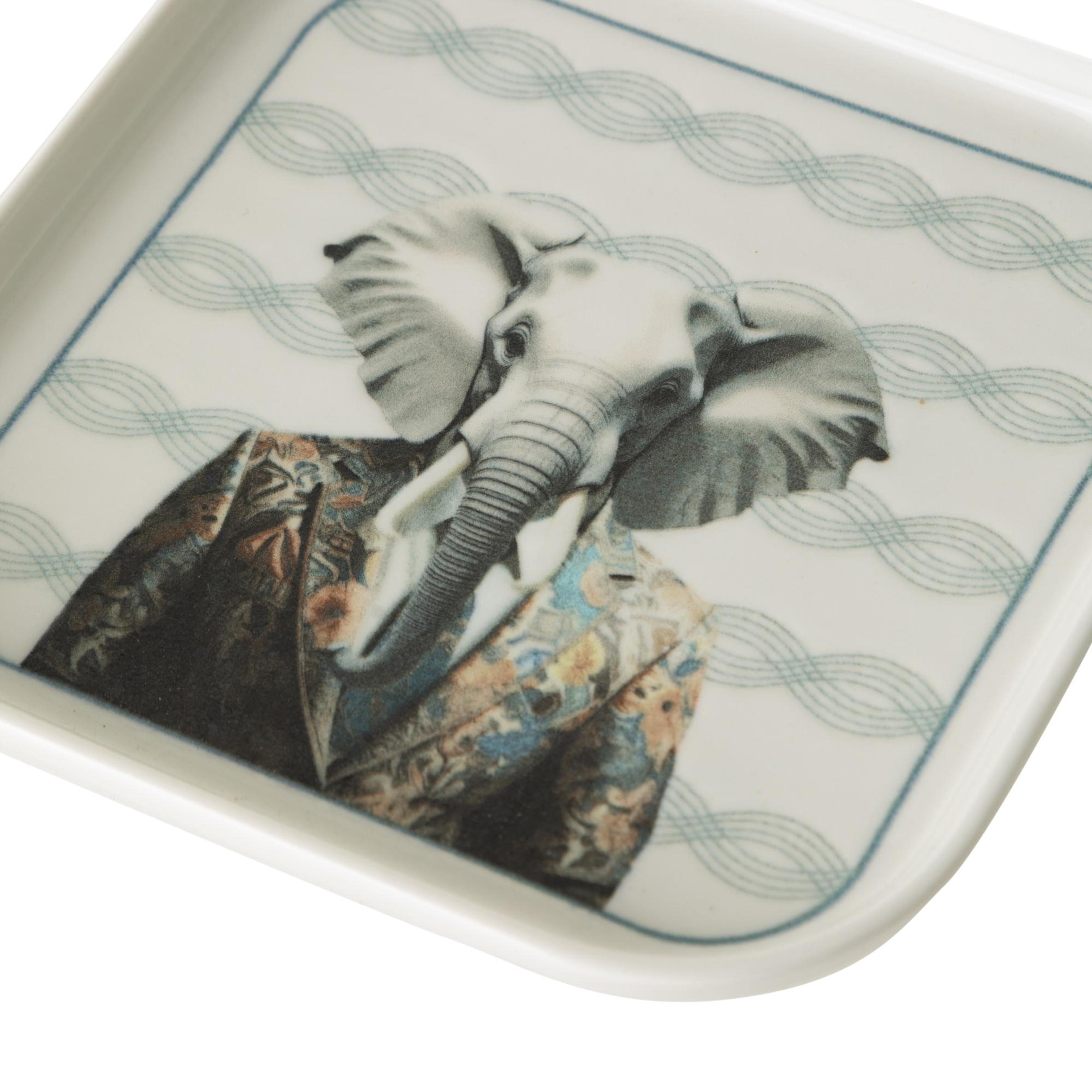 ICONIC KARE TABAK 17CM-ELEPHANT