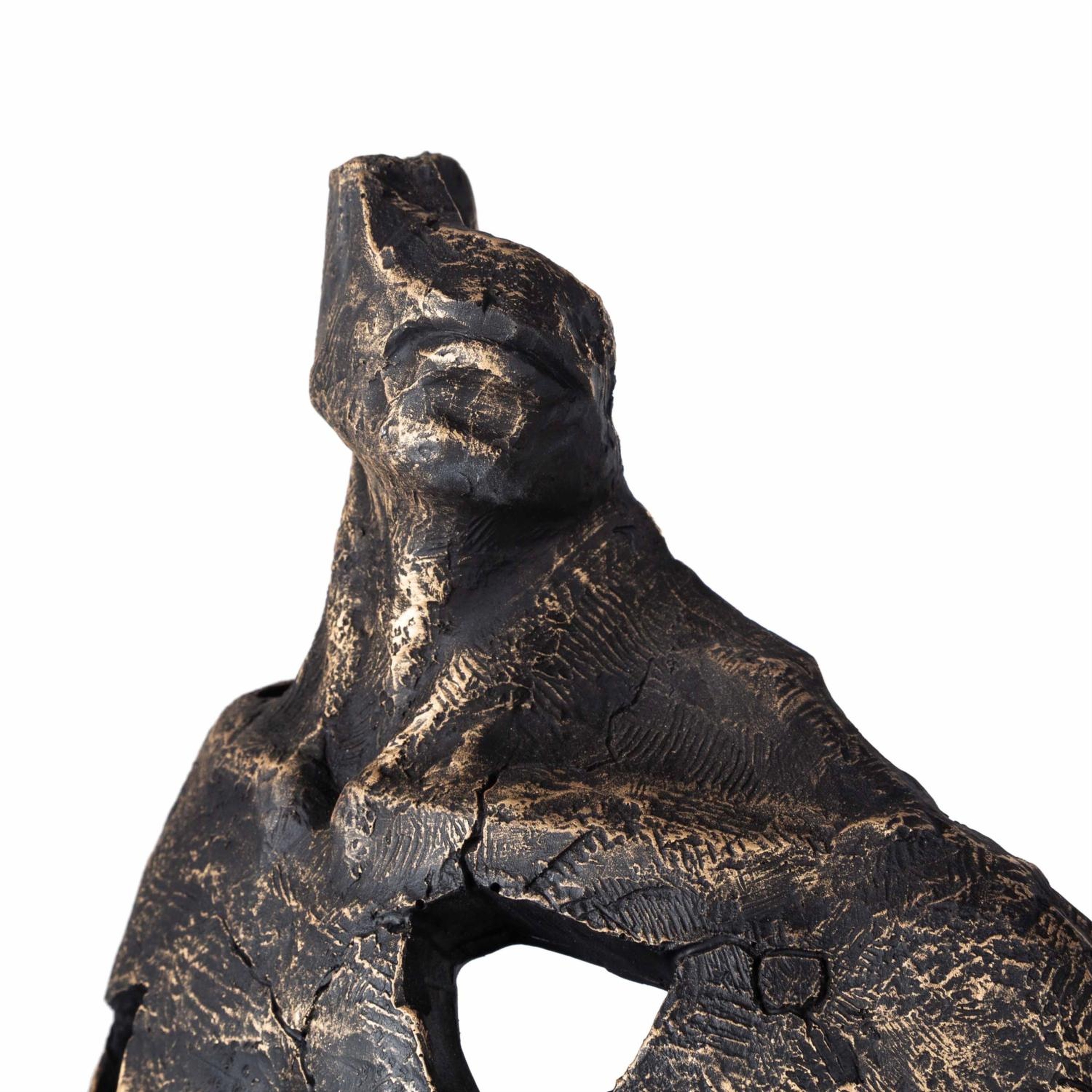 ABSTRACT MAN SİYAH BİBLO 10X24X36CM