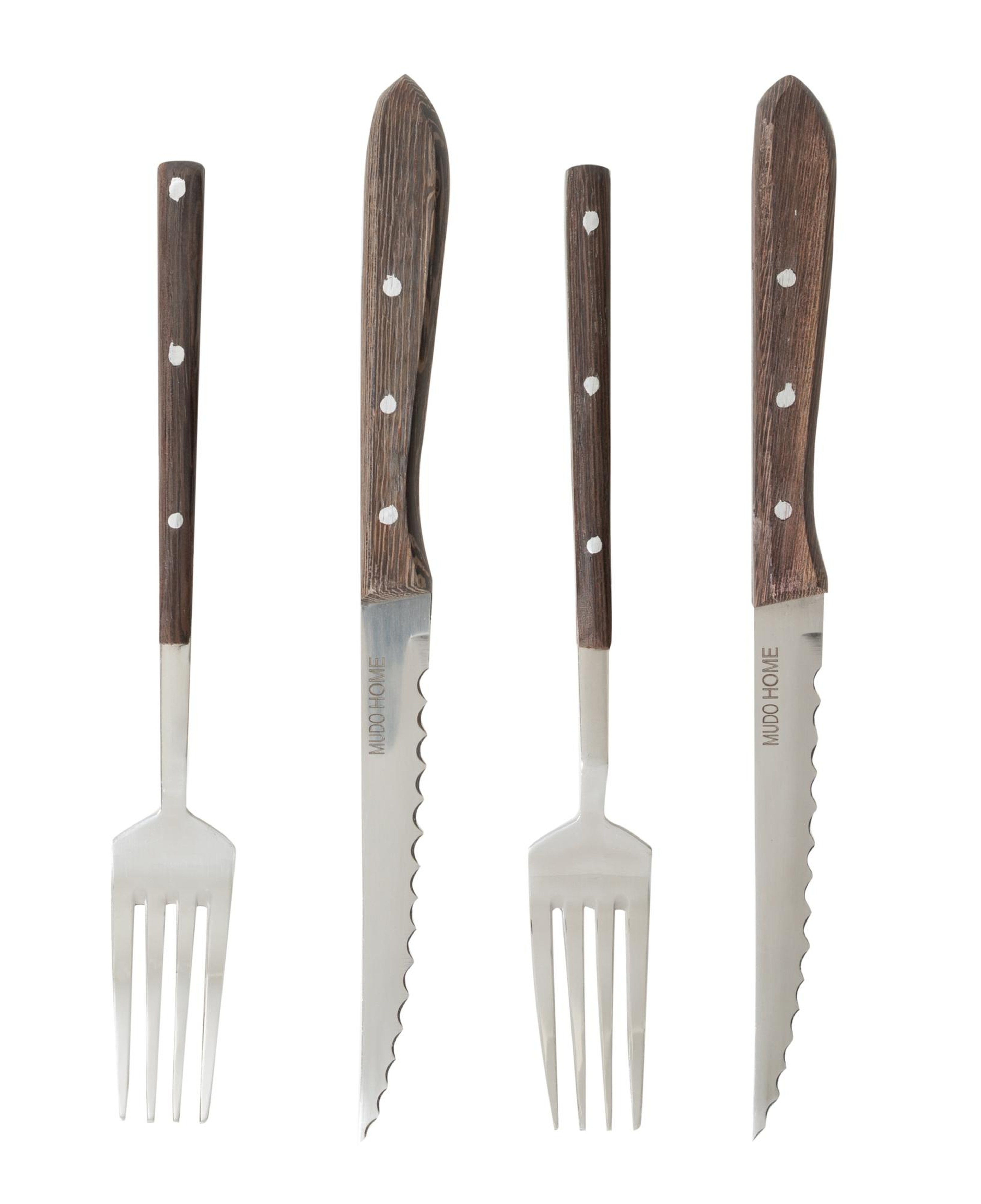 STEAK BIÇAK & ÇATAL  SETİ 2Lİ