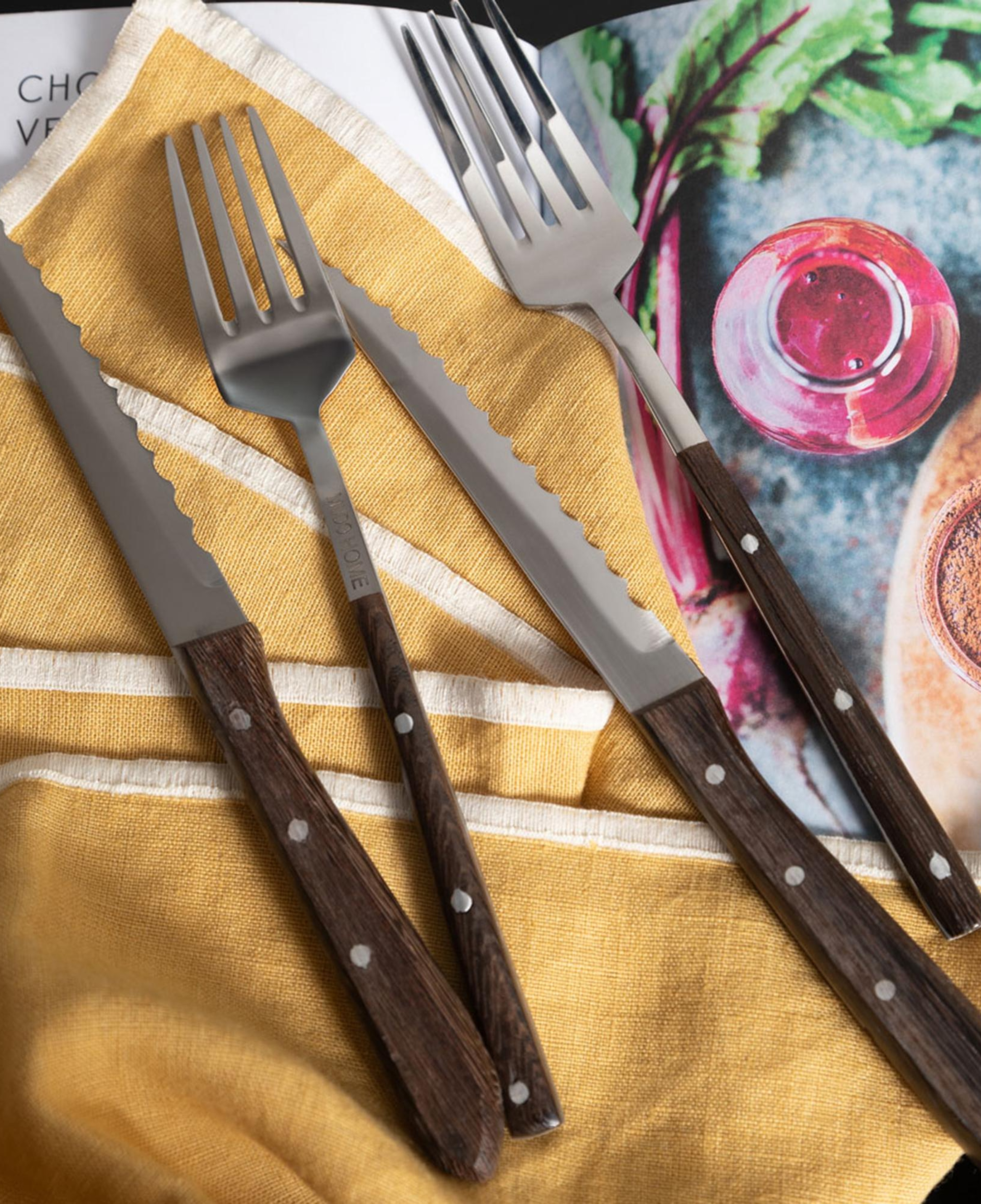 STEAK BIÇAK & ÇATAL  SETİ 2Lİ