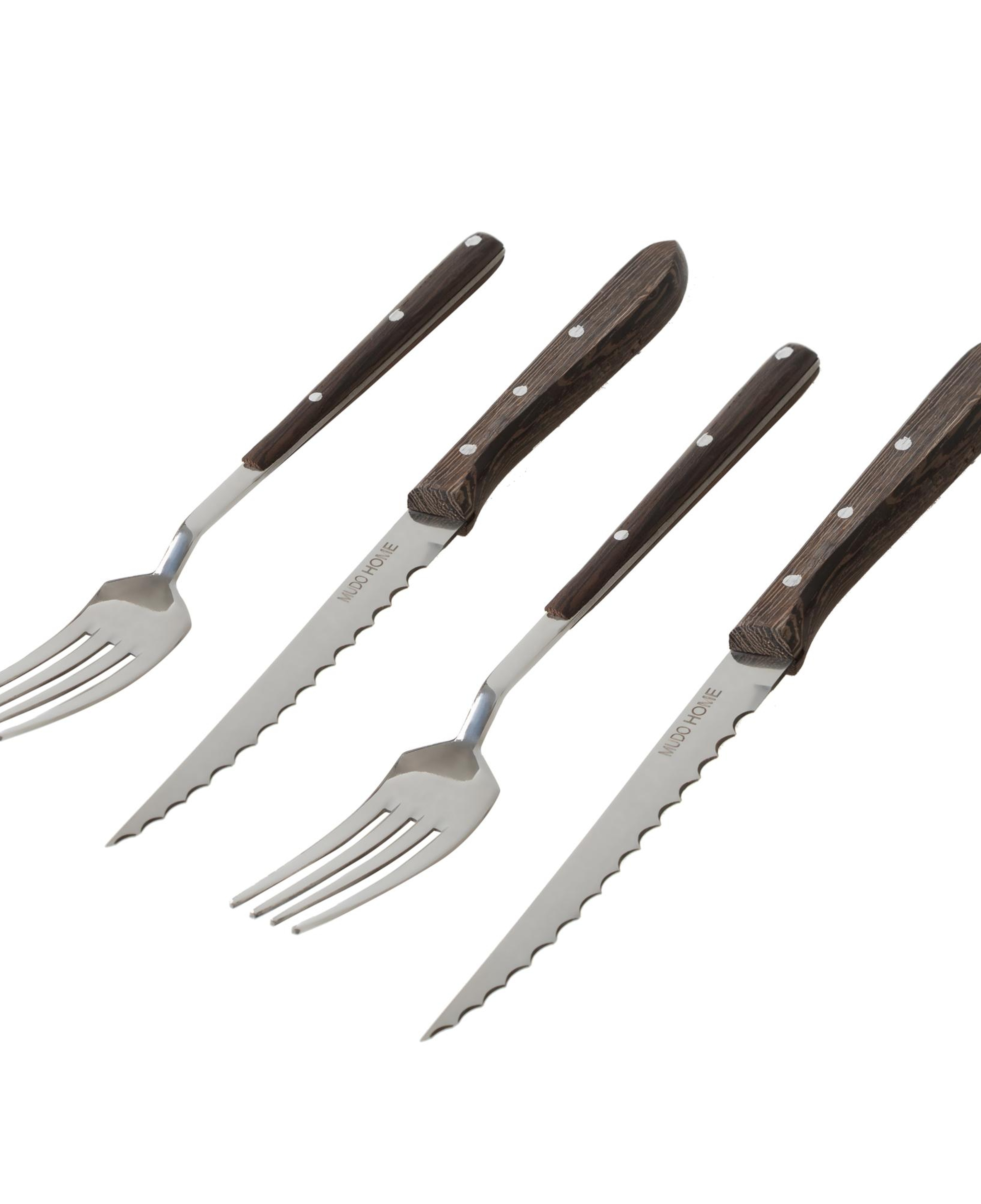 STEAK BIÇAK & ÇATAL  SETİ 2Lİ