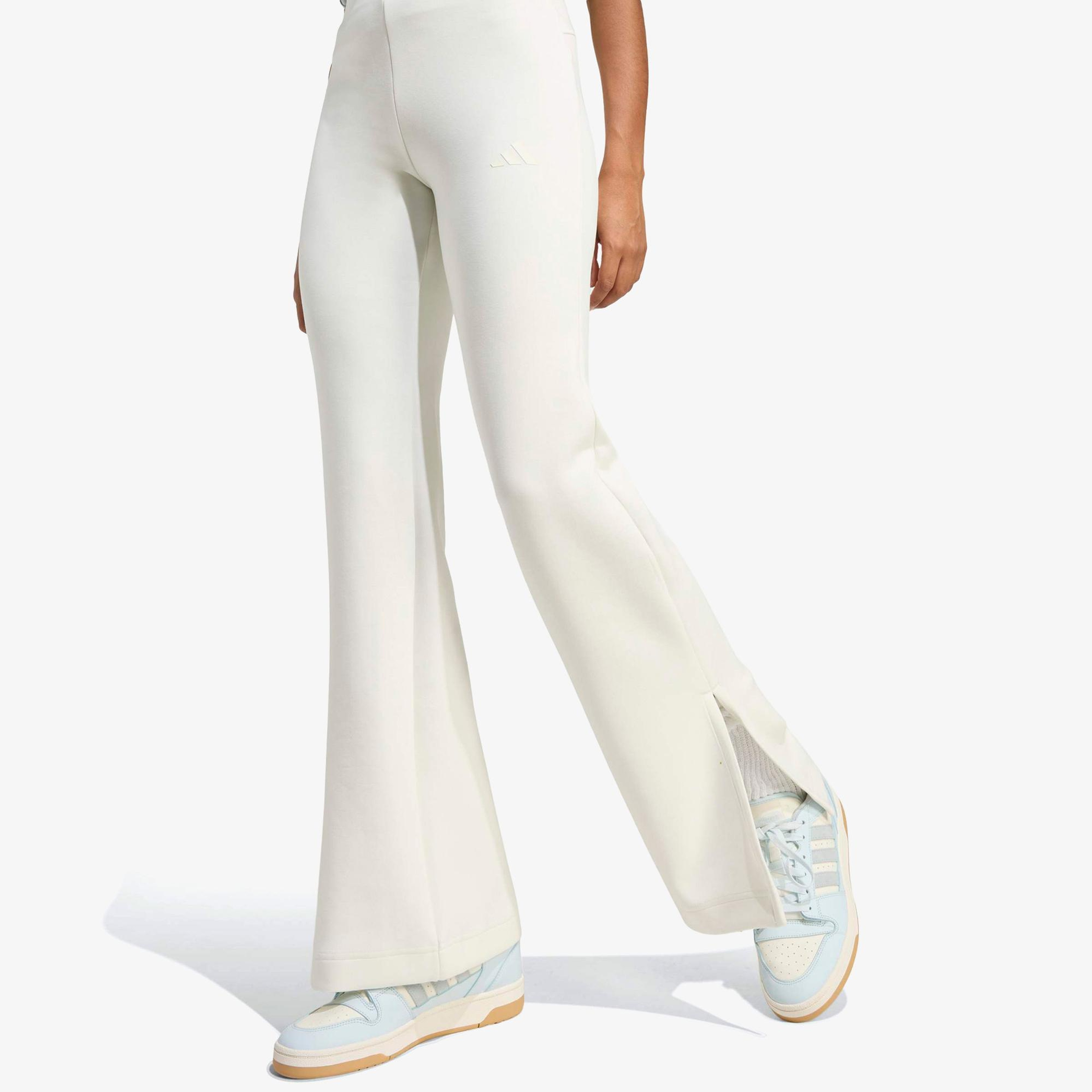 adidas Soft Lux Kadın Beyaz Eşofman Altı