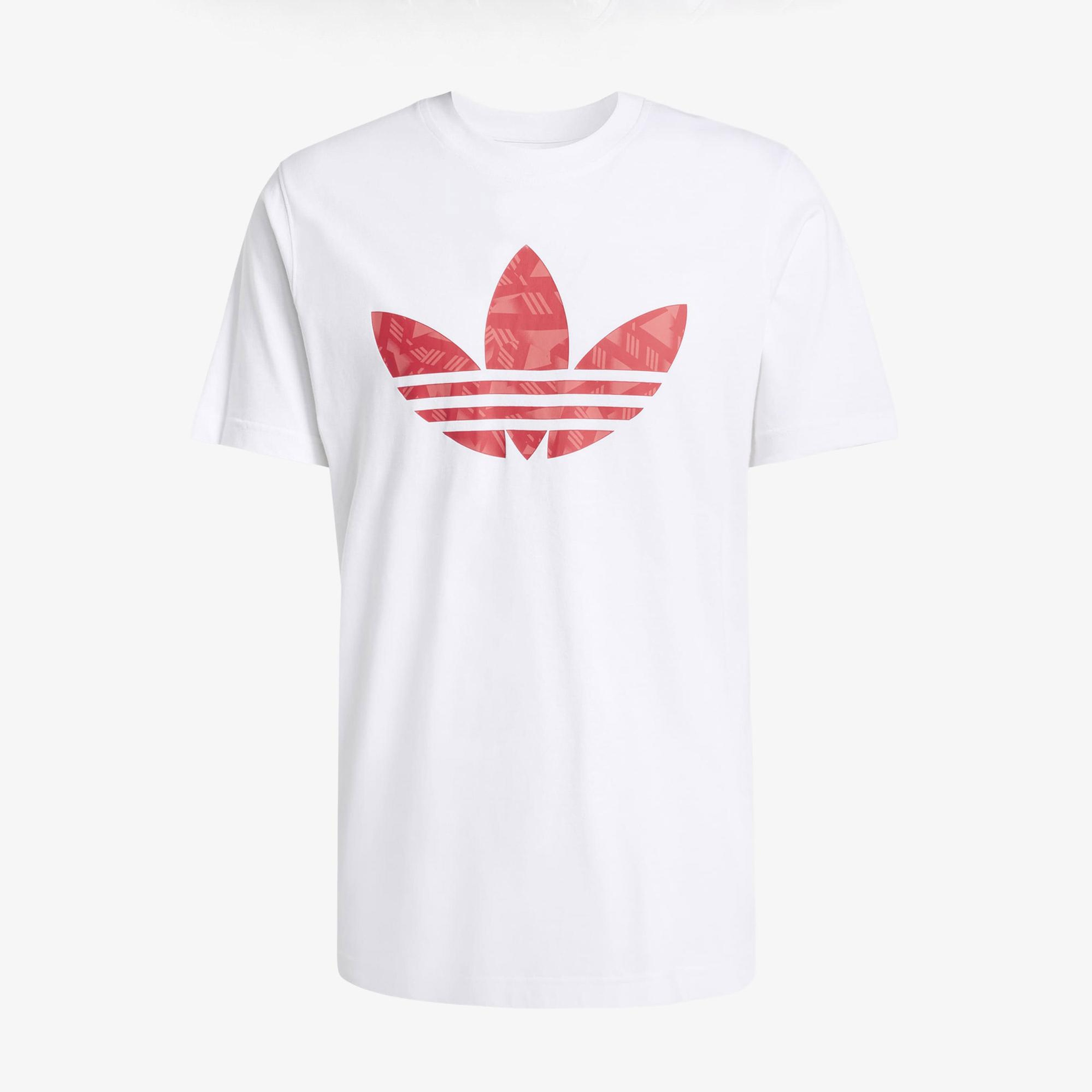 adidas Trefoil Series Erkek Beyaz T-Shirt