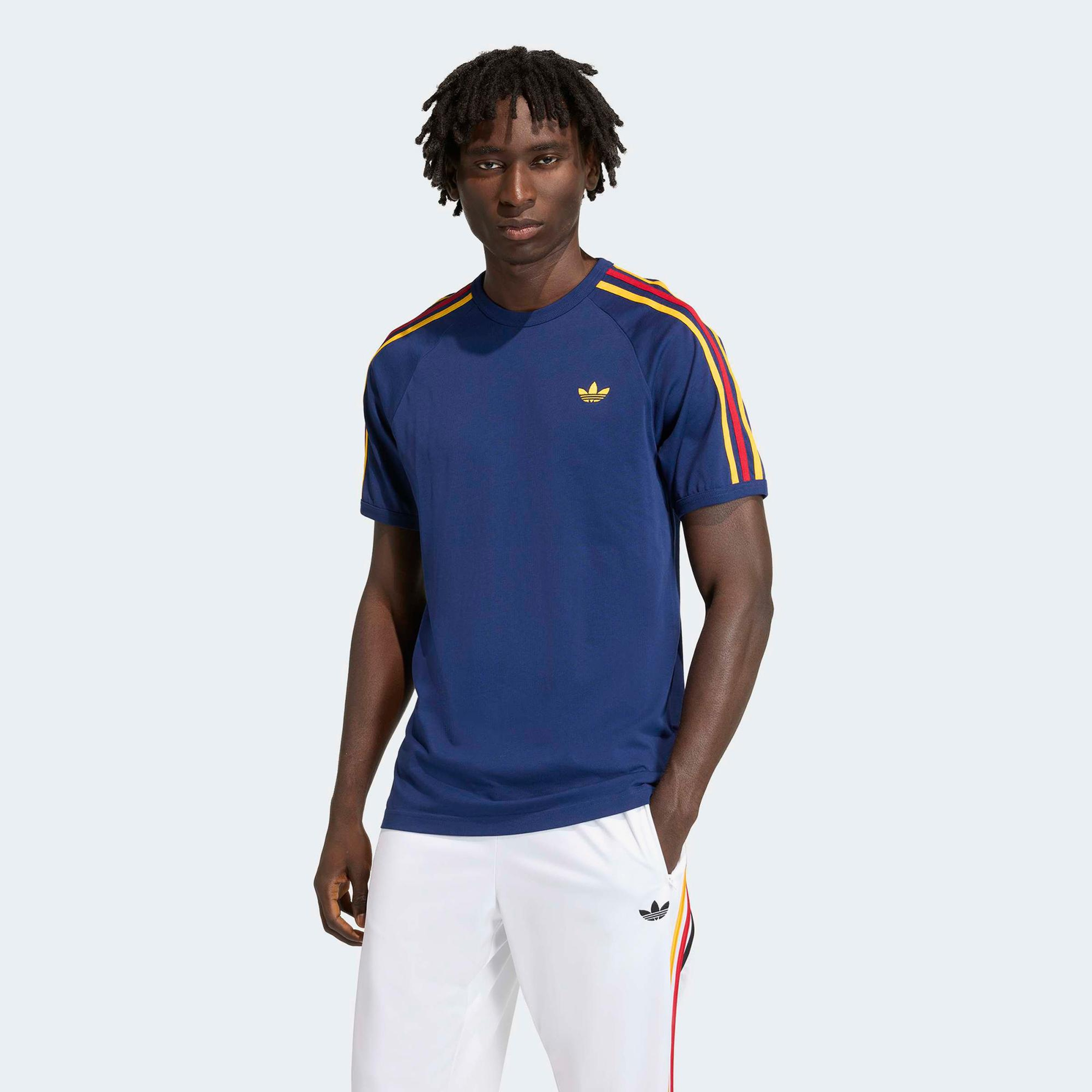 adidas 3-Stripes Erkek Lacivert T-Shirt