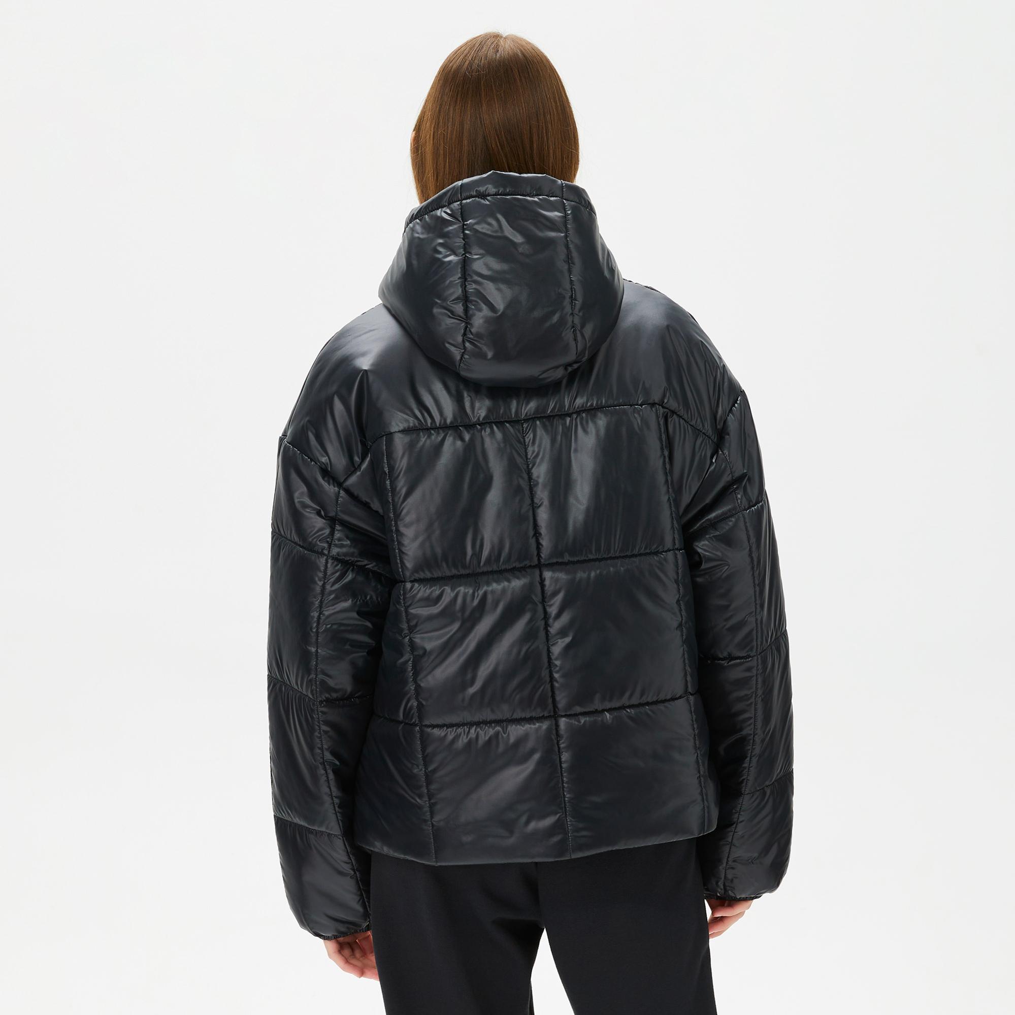Nike Sportswear Classic Puffer Shine Kadın Siyah Mont