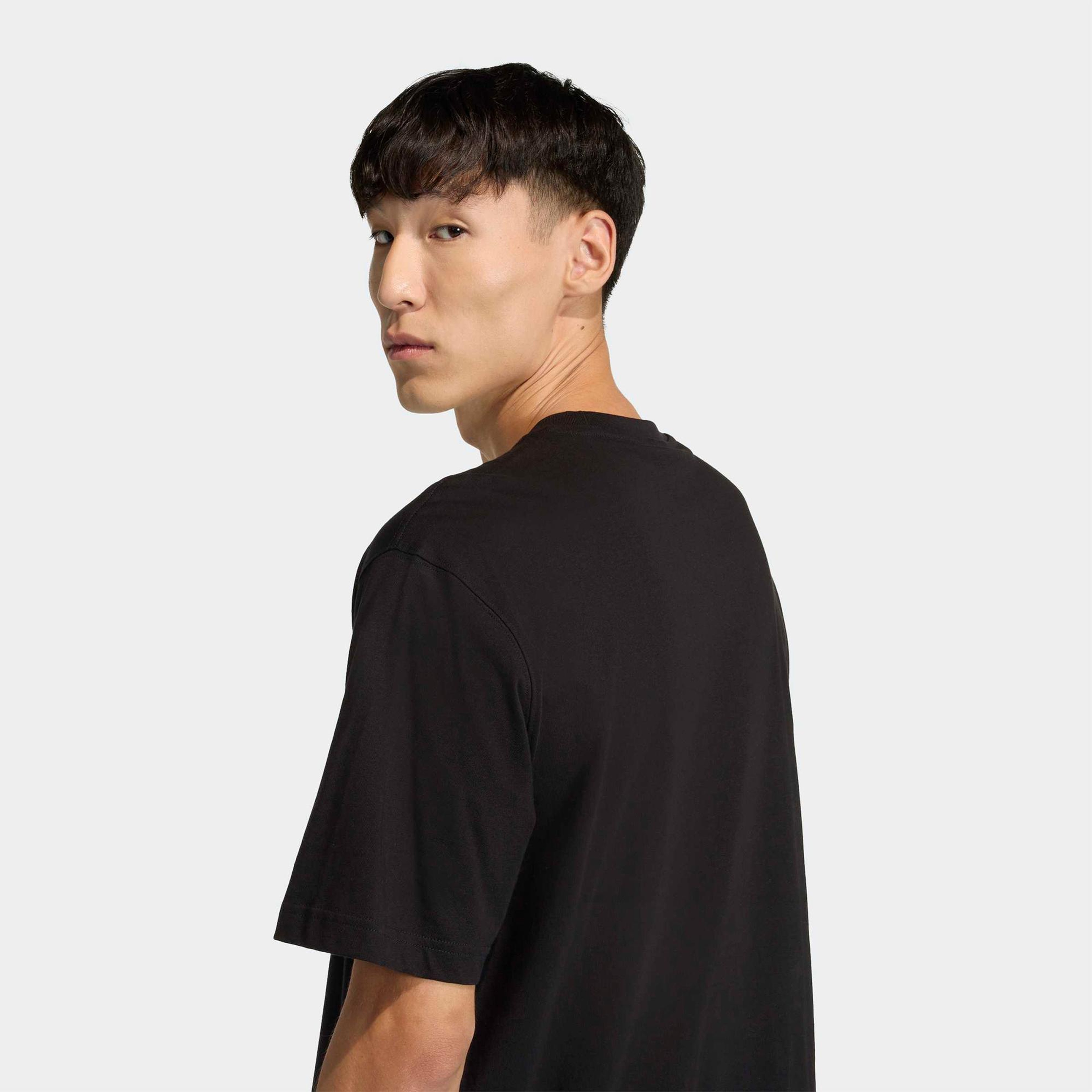 adidas Trefoil Series Roses Erkek Siyah T-Shirt