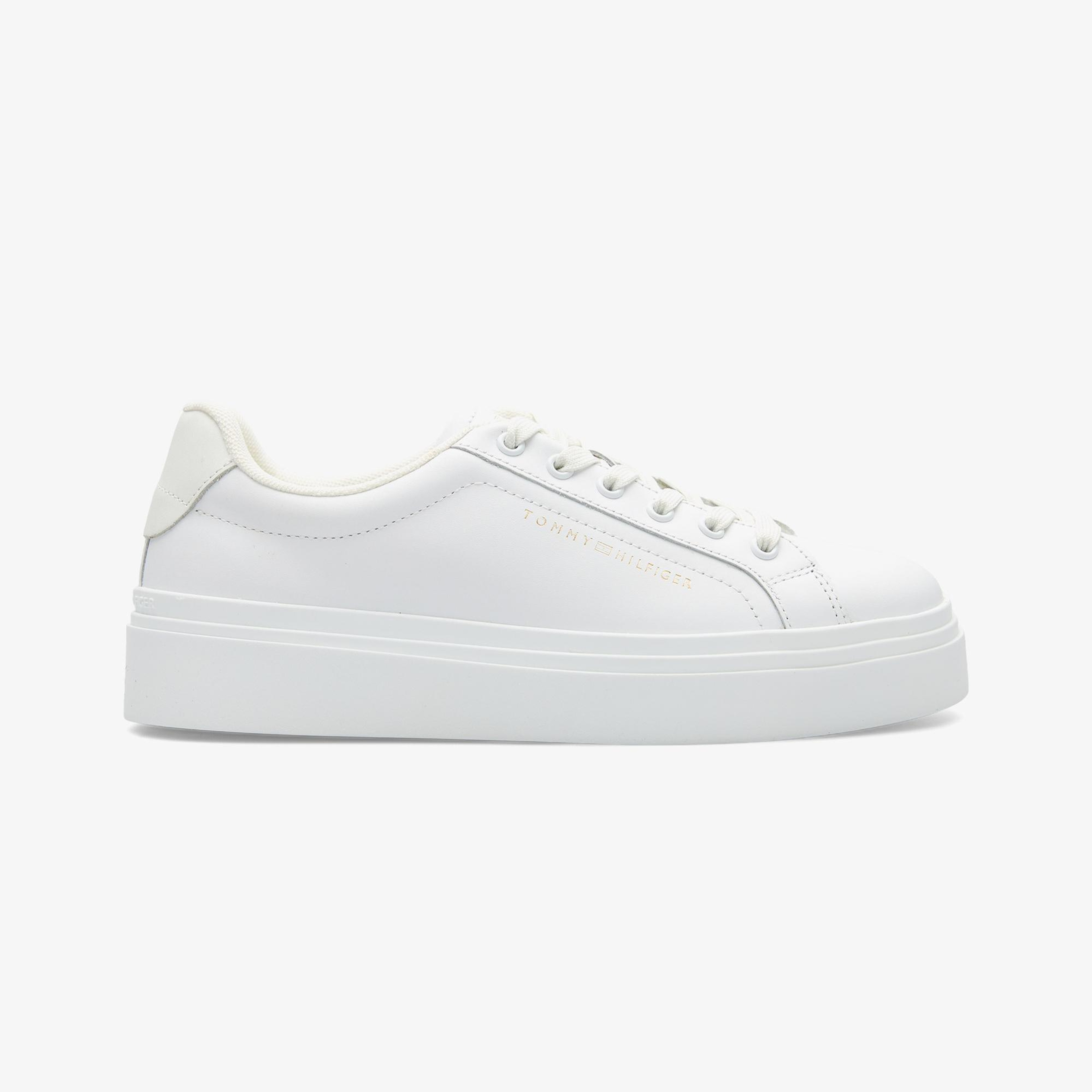 Tommy Hilfiger Carola Platform Kadın Beyaz Sneaker