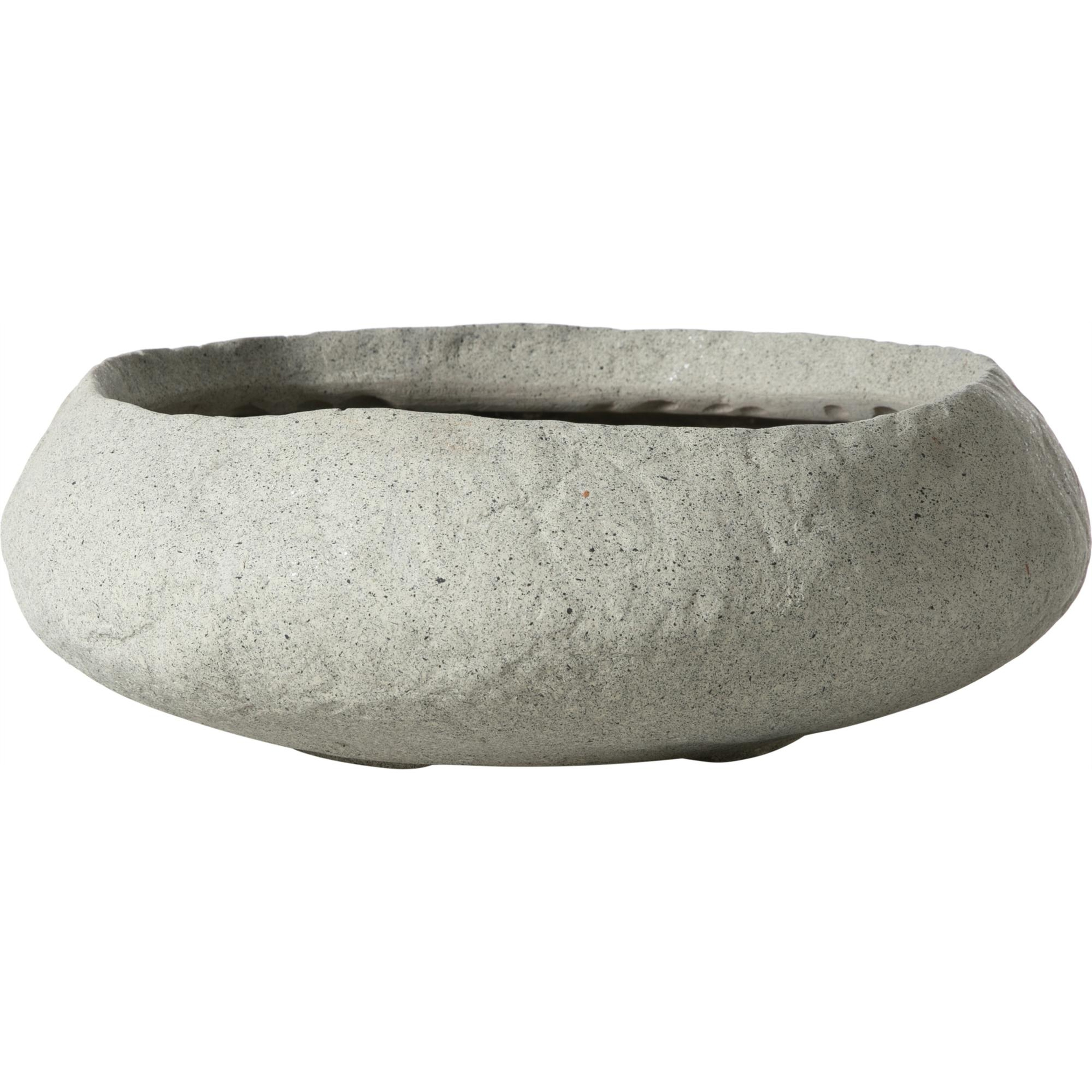 EARTH DEKORATİF KASE BEJ 43X39X15CM