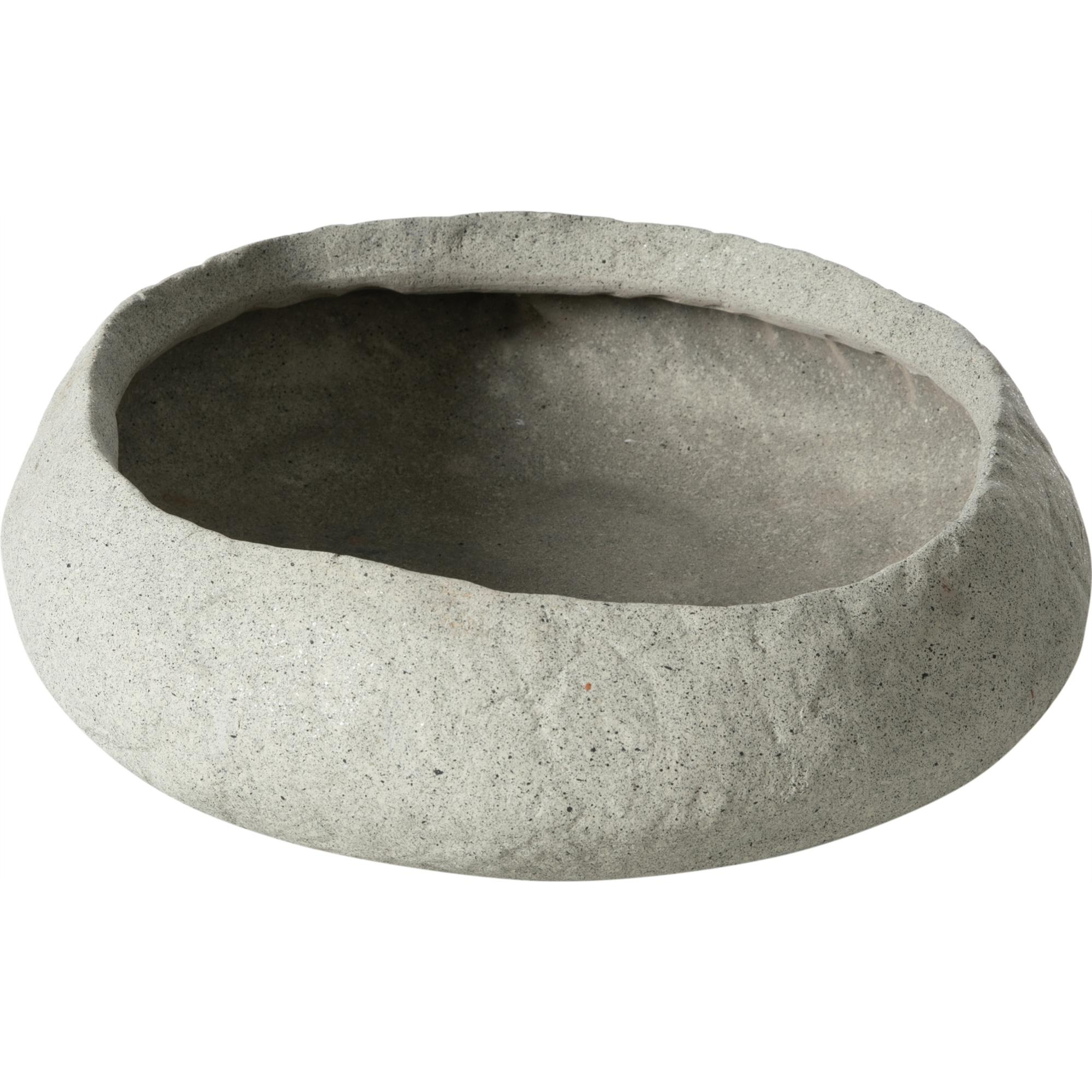 EARTH DEKORATİF KASE BEJ 43X39X15CM