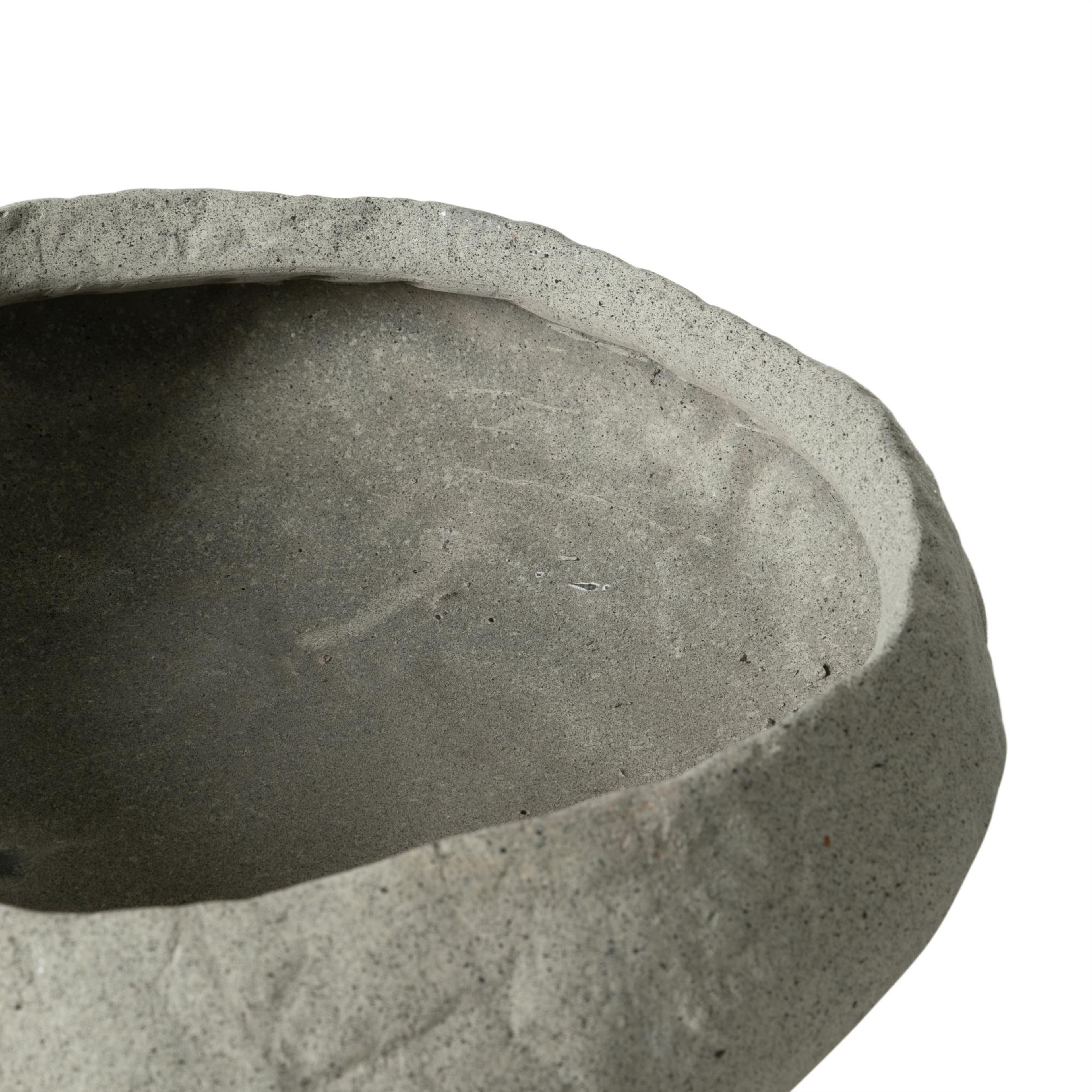 EARTH DEKORATİF KASE BEJ 43X39X15CM