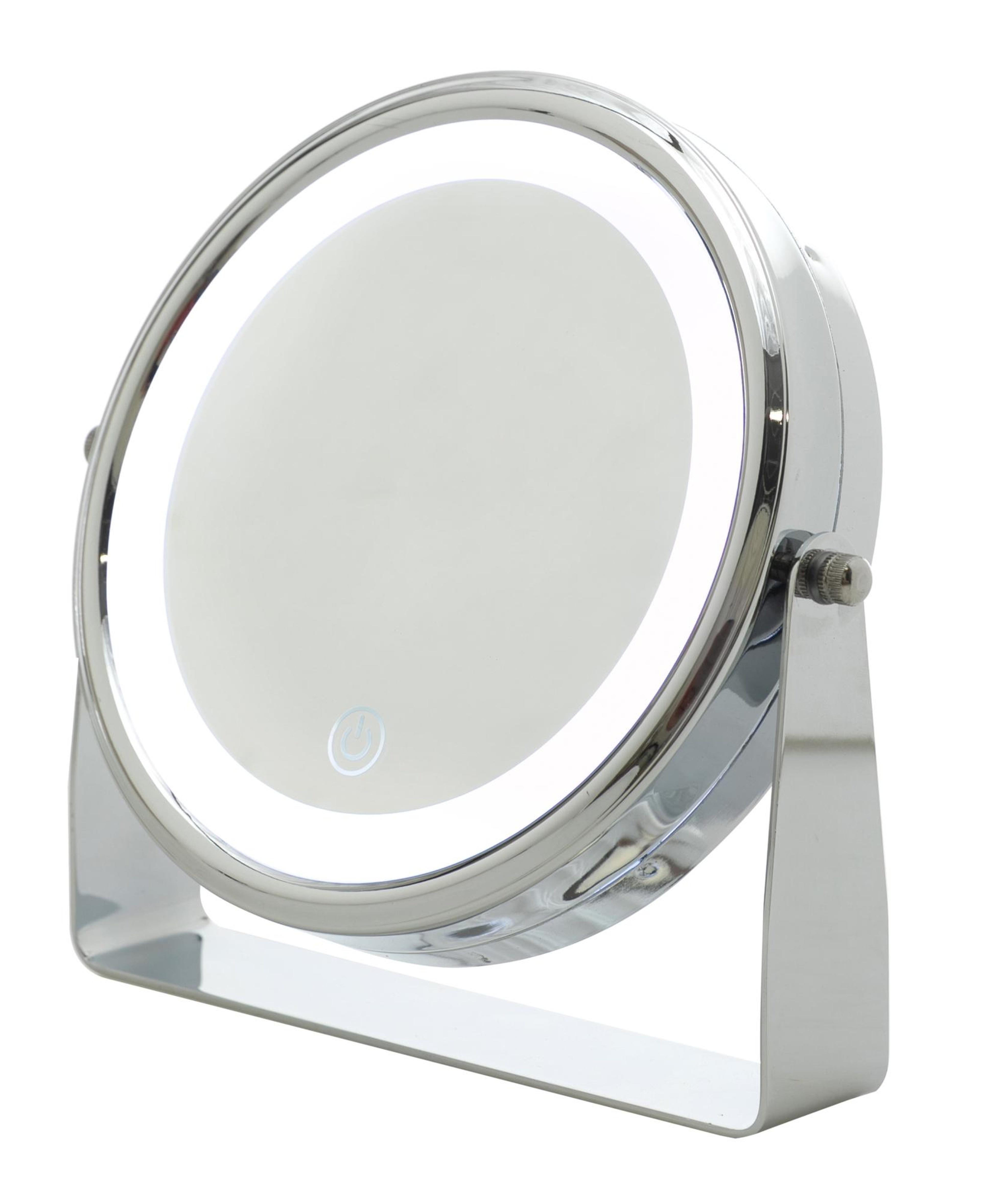 BOHO AYDINLATMALI BÜYÜTEÇLİ AYNA