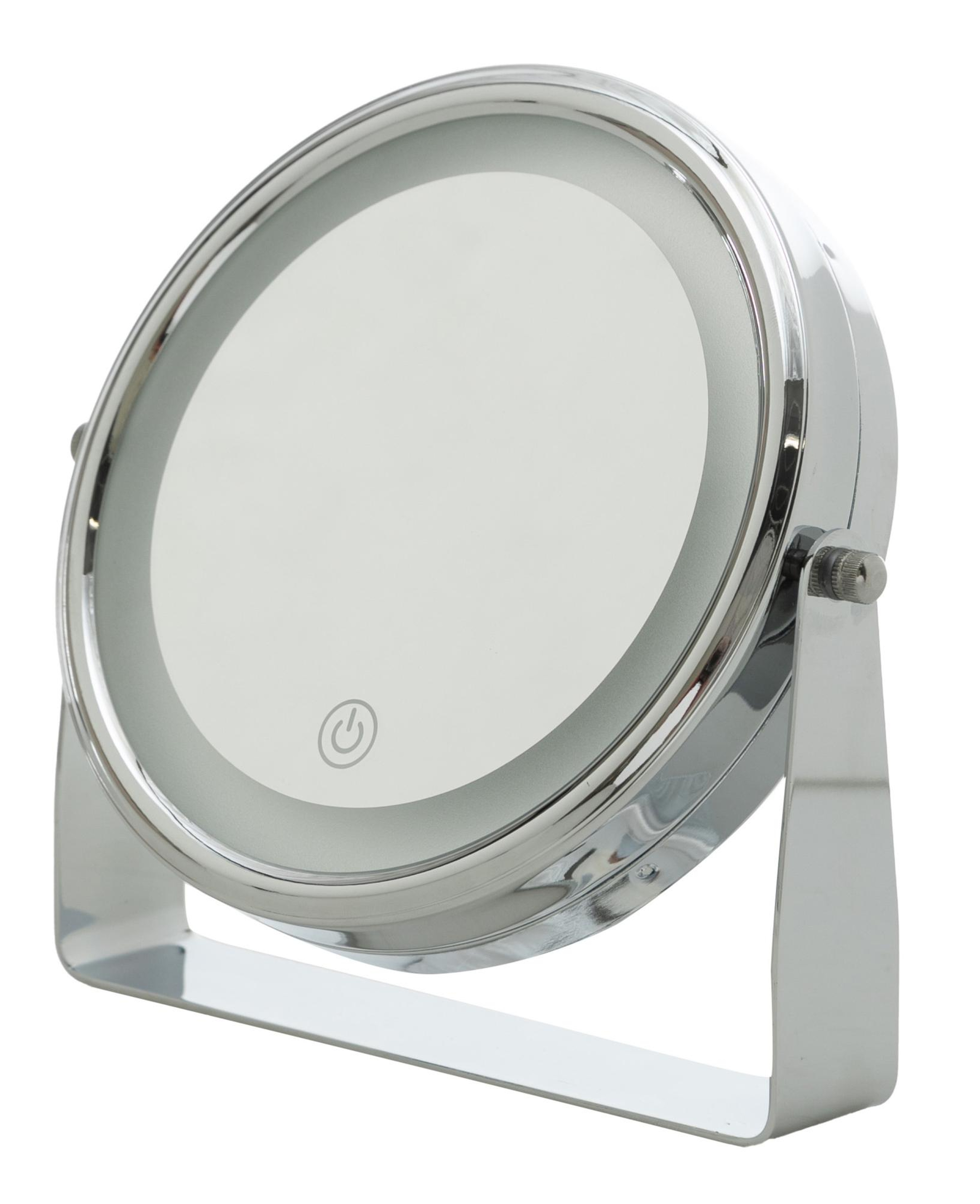 BOHO AYDINLATMALI BÜYÜTEÇLİ AYNA