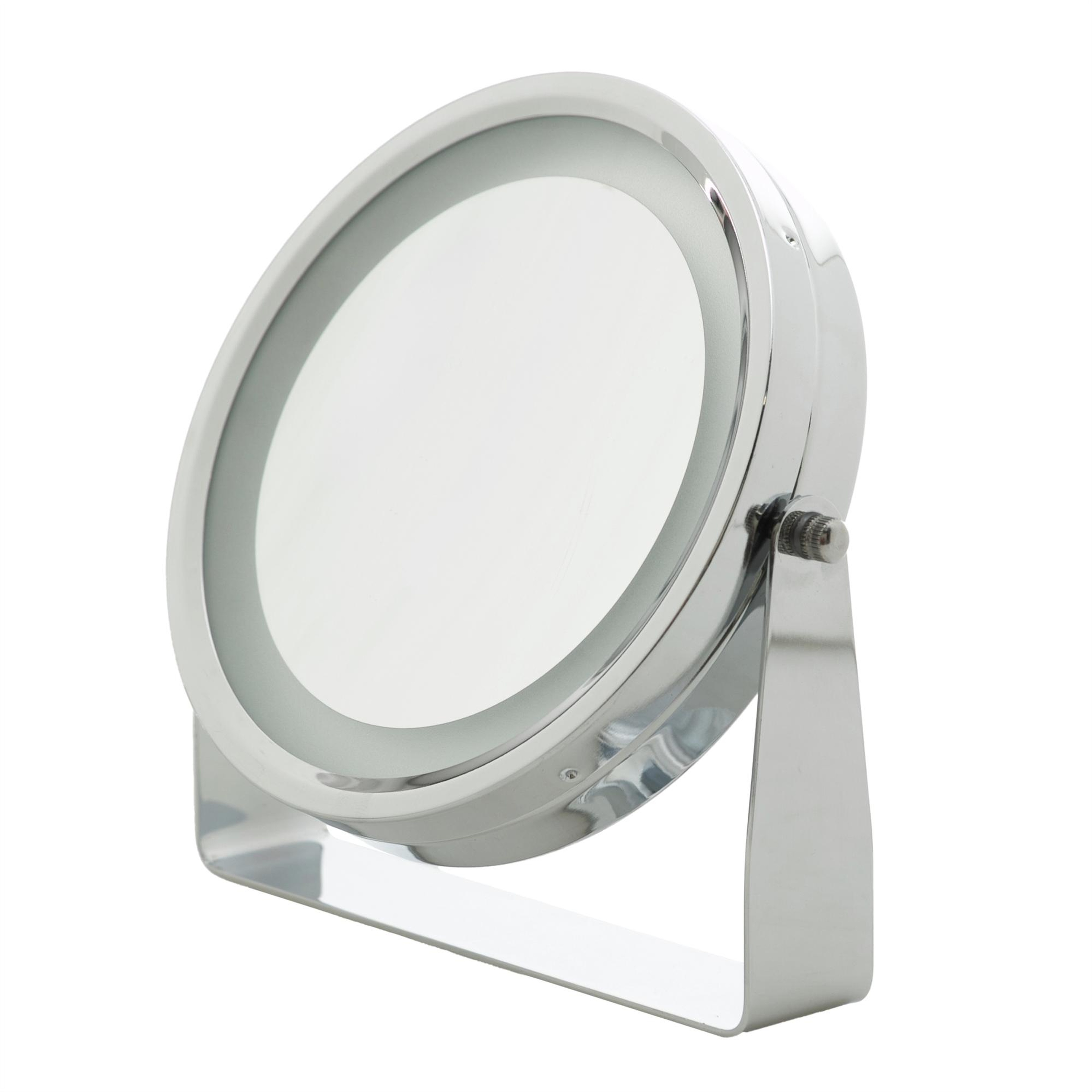 BOHO AYDINLATMALI BÜYÜTEÇLİ AYNA