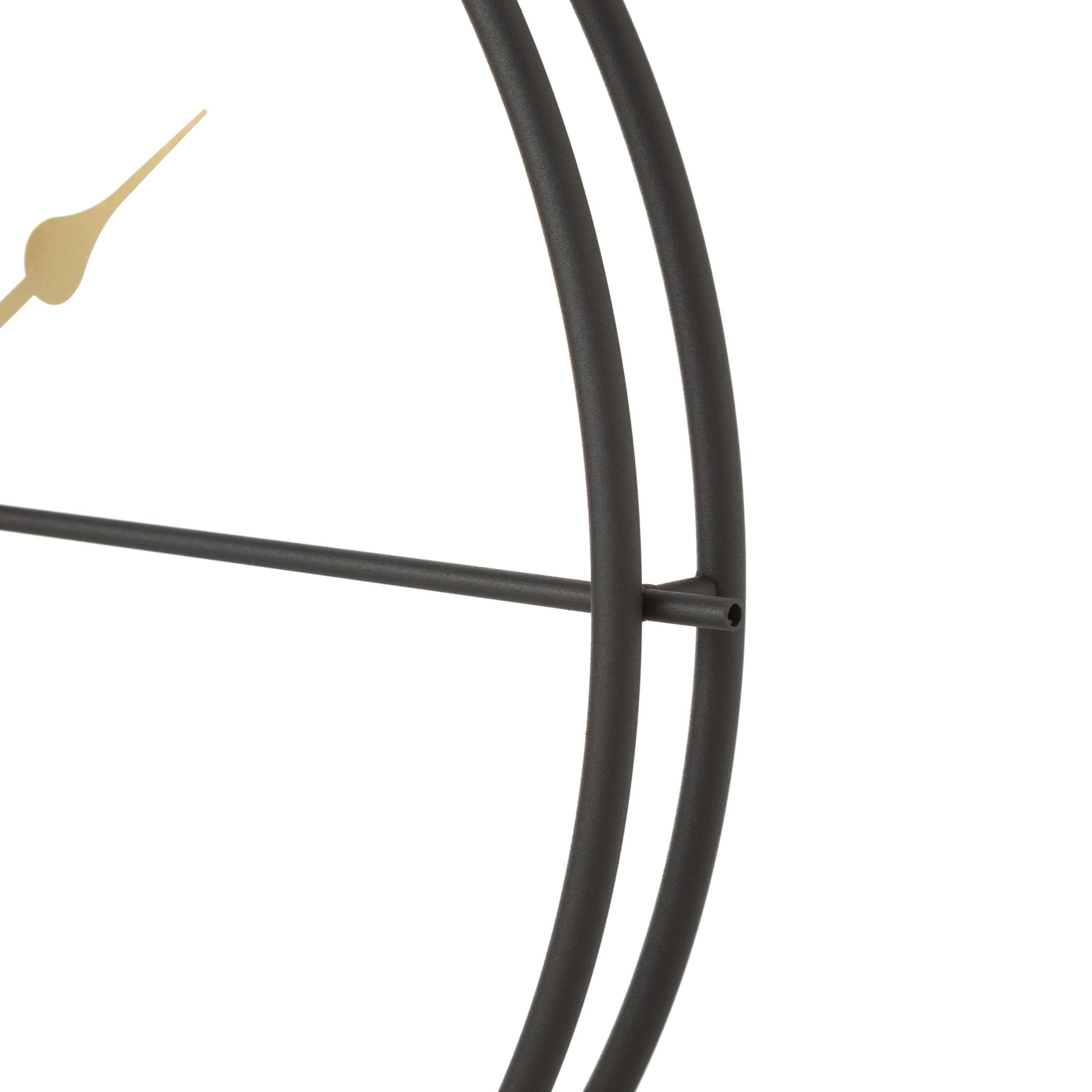 CLARA BLACK DUVAR SAATİ 60CM