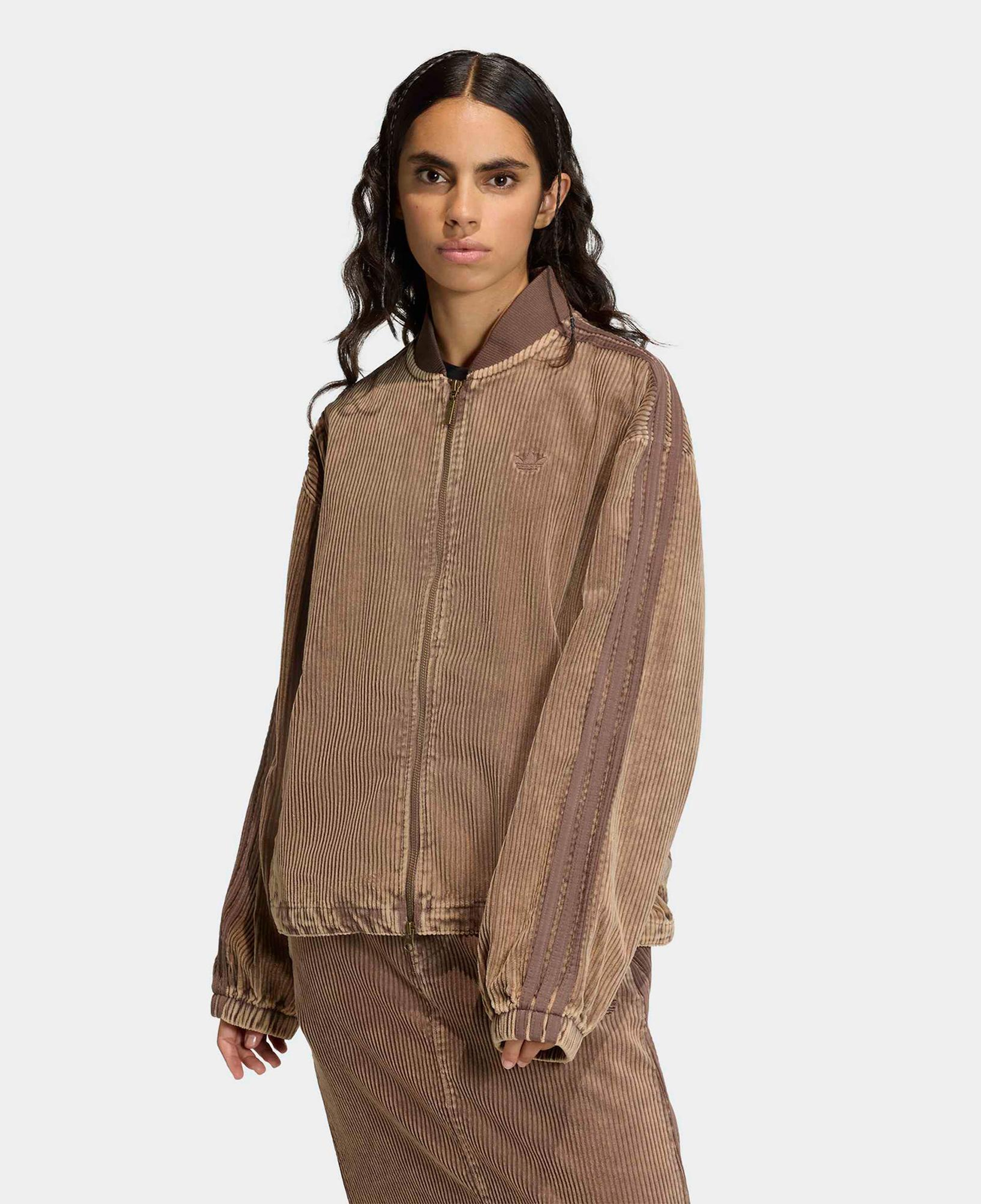 adidas Corduroy Kadın Kahverengi Ceket