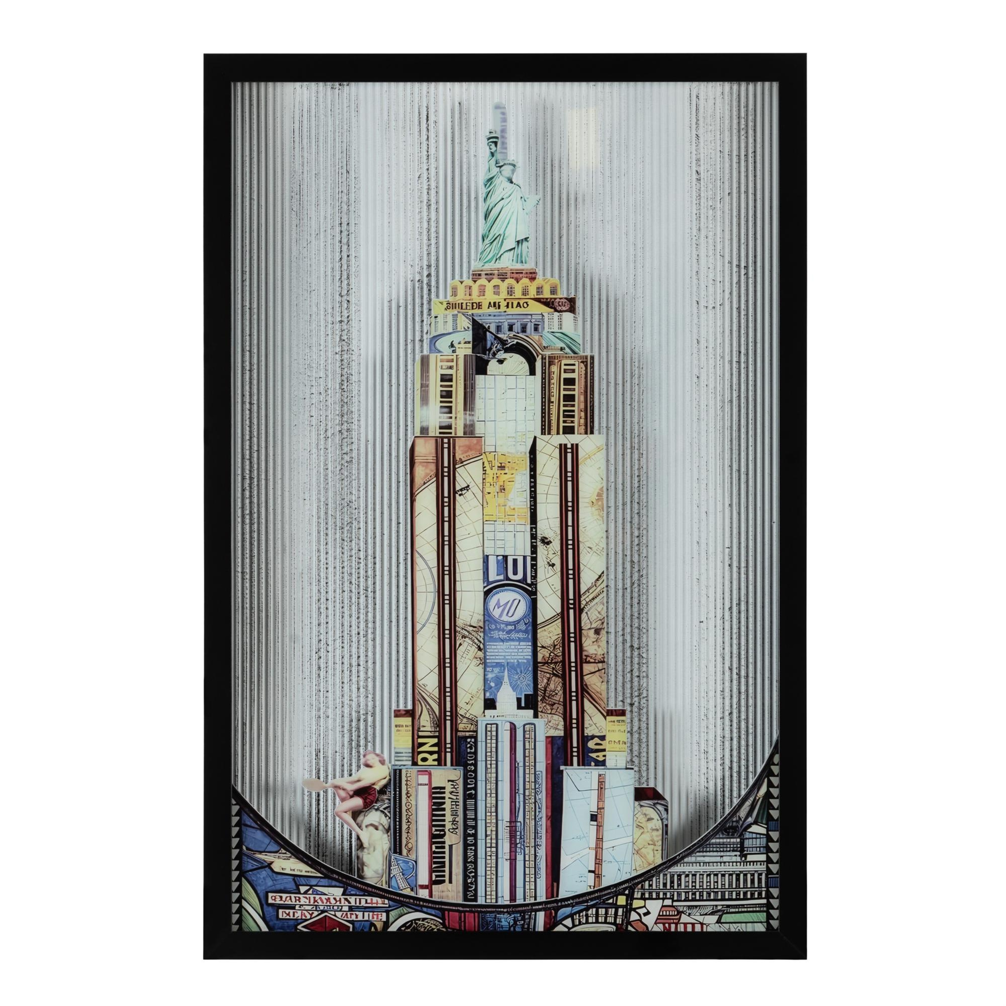 ETERNITY ÇERÇEVELİ CAM TABLO 60X90 CM