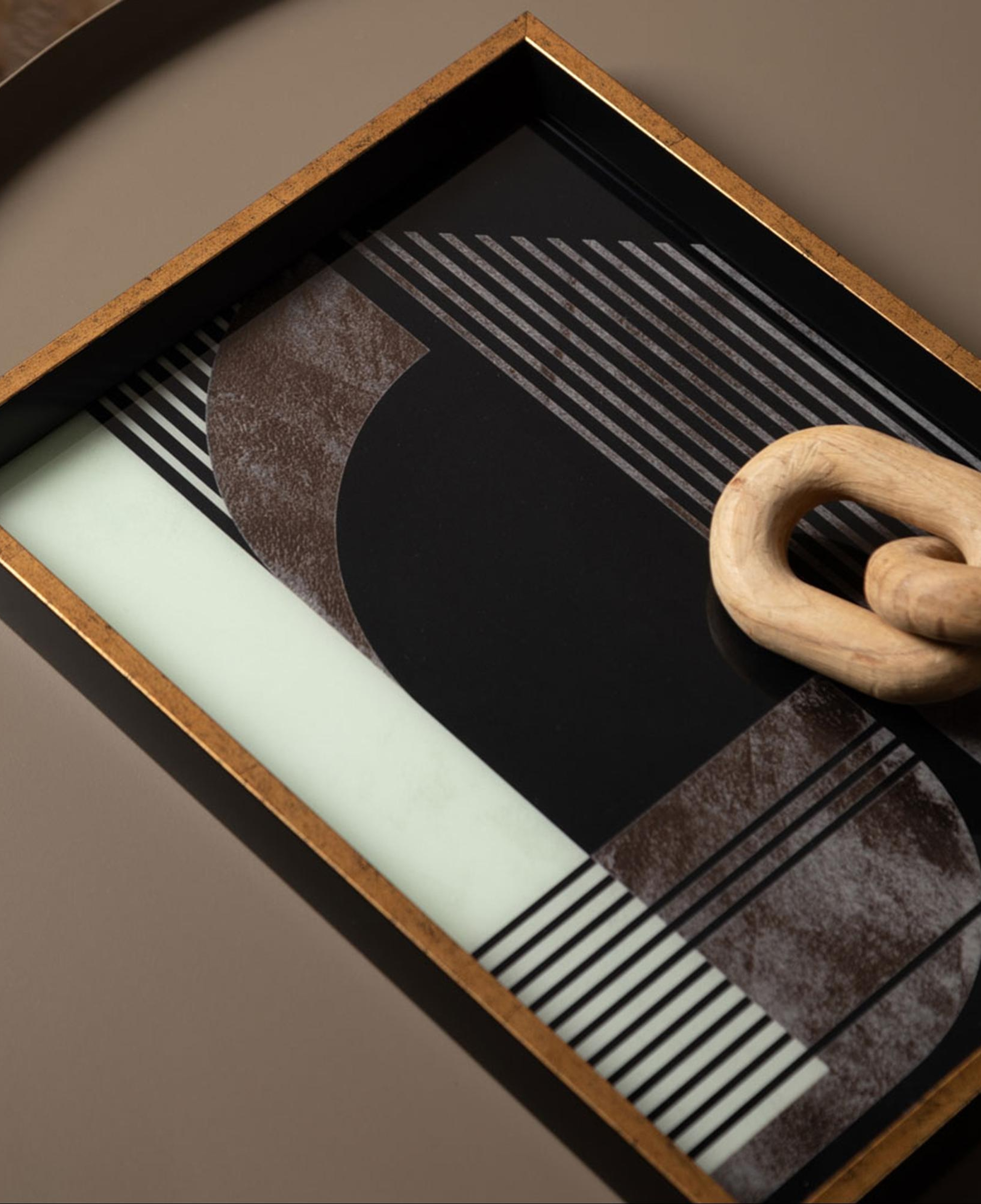 TERRA DEKORATİF TEPSİ 25X40 CM