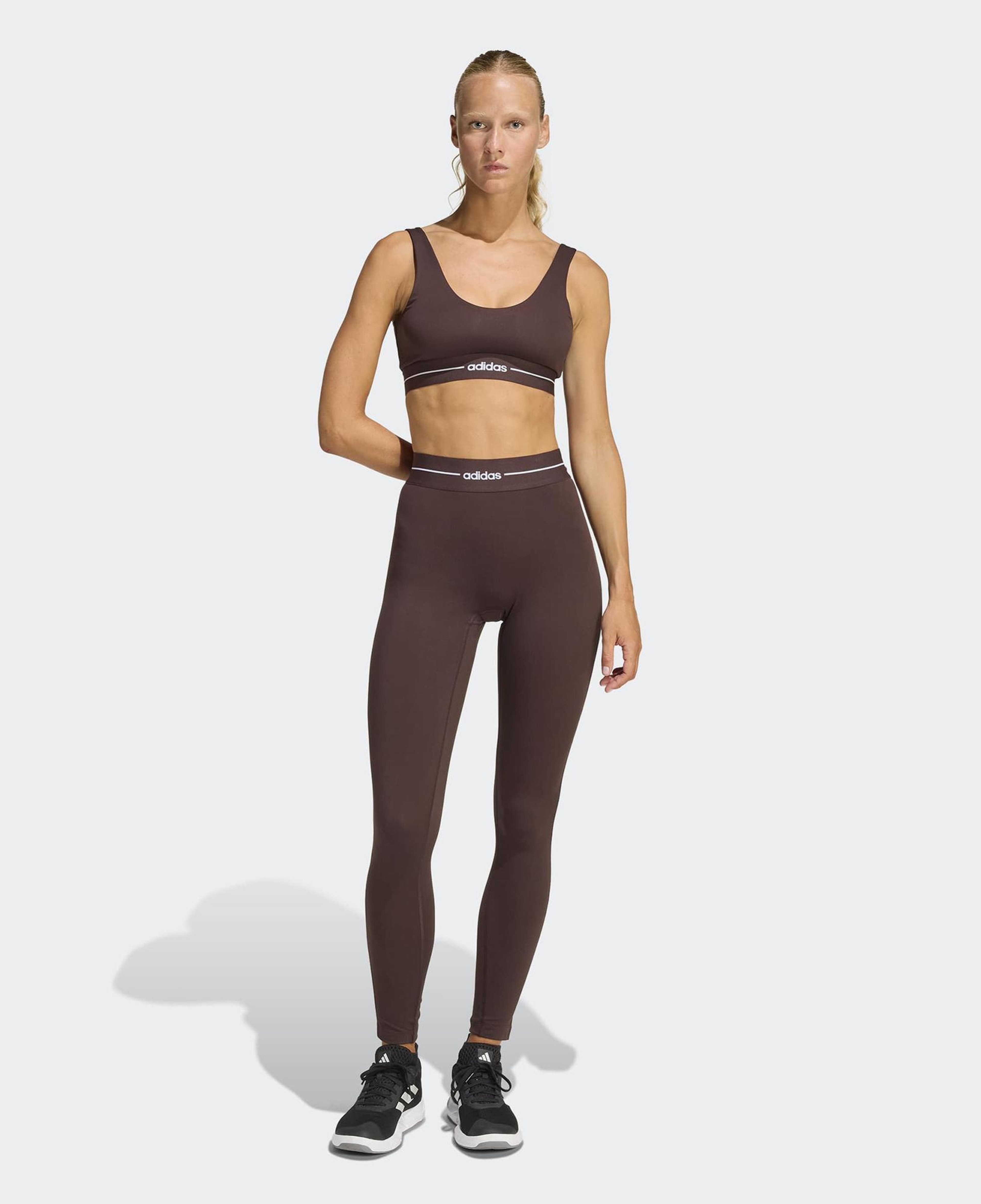 adidas Hyperglam Kadın Kahverengi Tayt