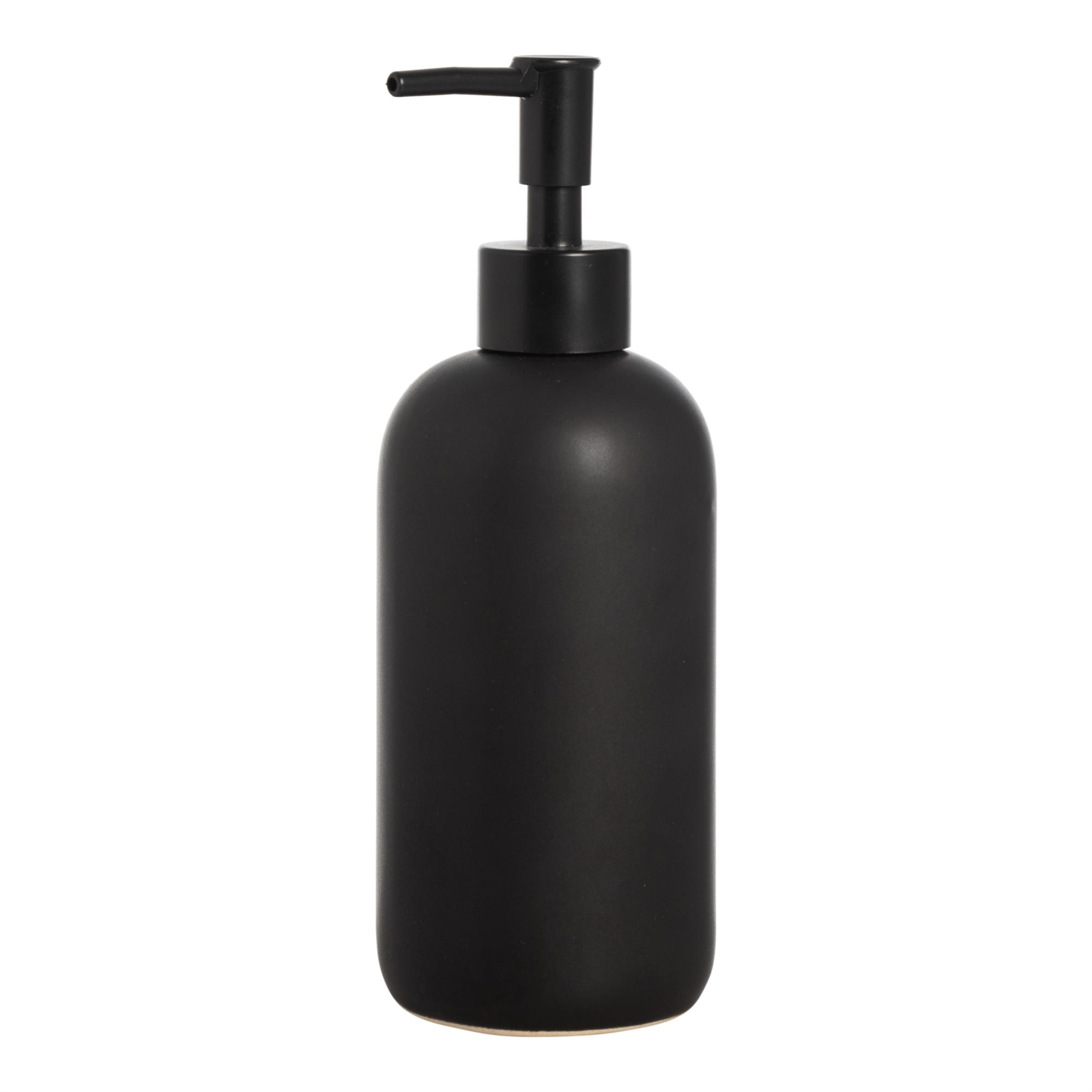 MAT SİYAH SIVI SABUNLUK