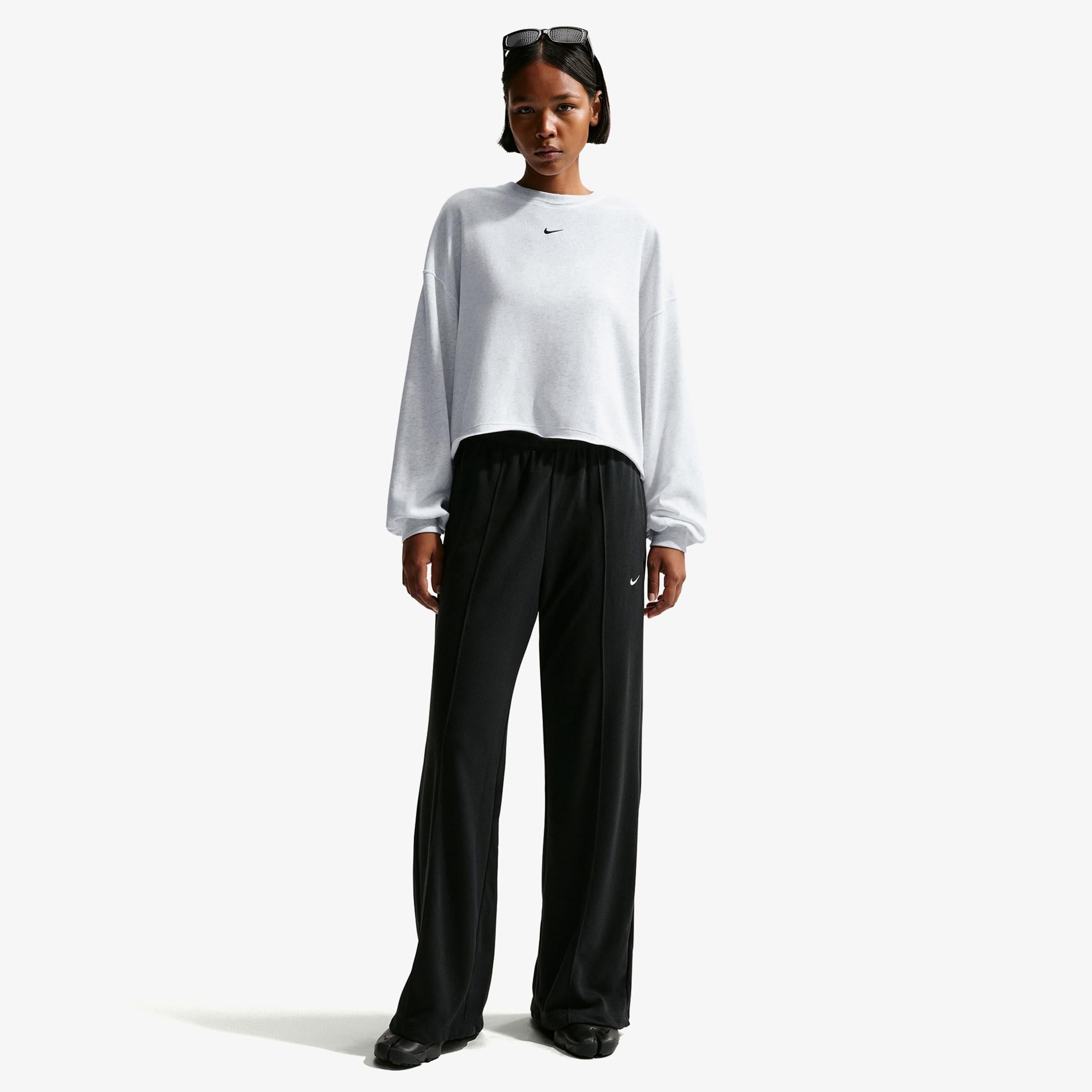 Nike Sportswear Chill Terry Kadın Siyah Eşofman Altı