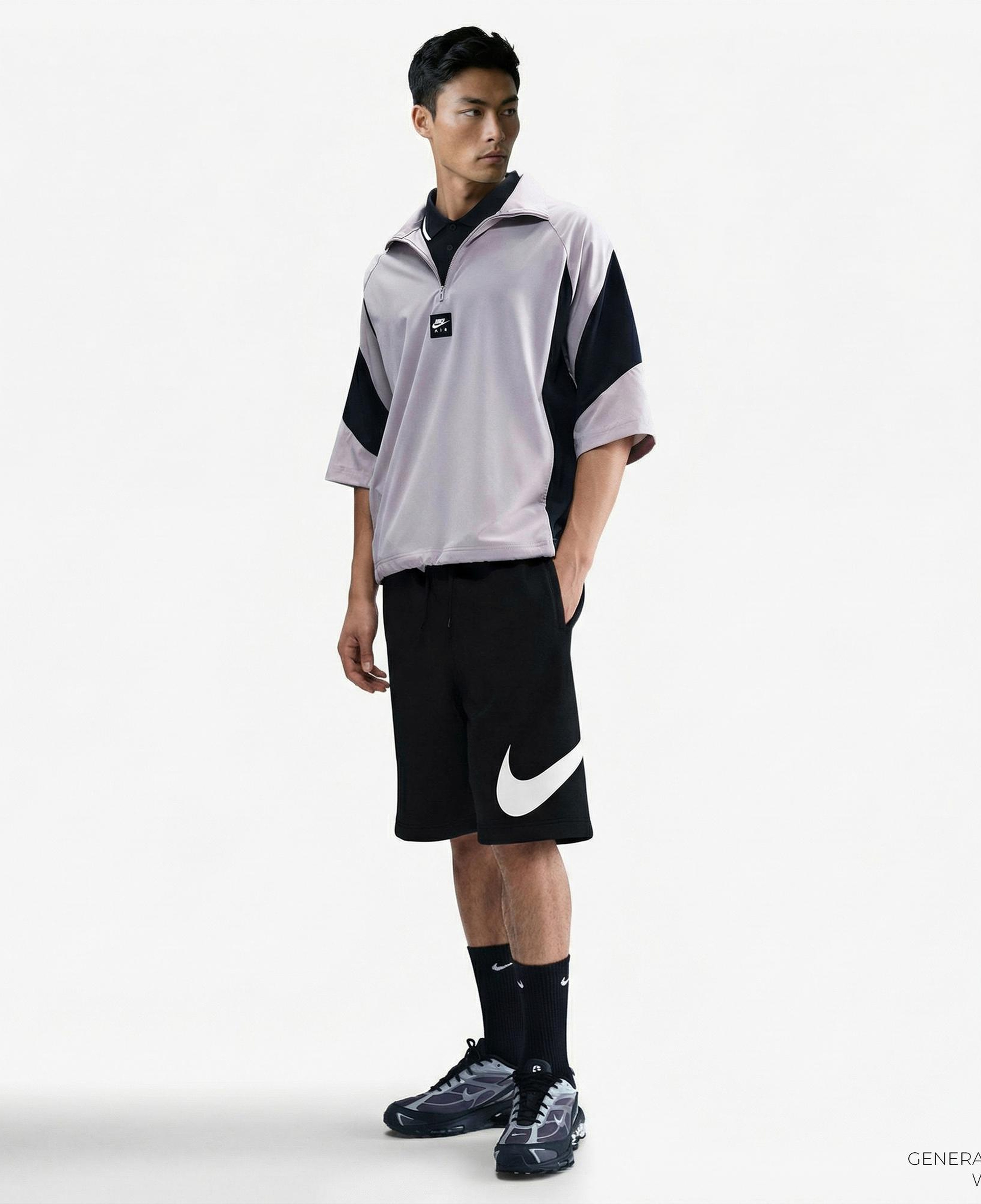 Nike Club Erkek Siyah Şort