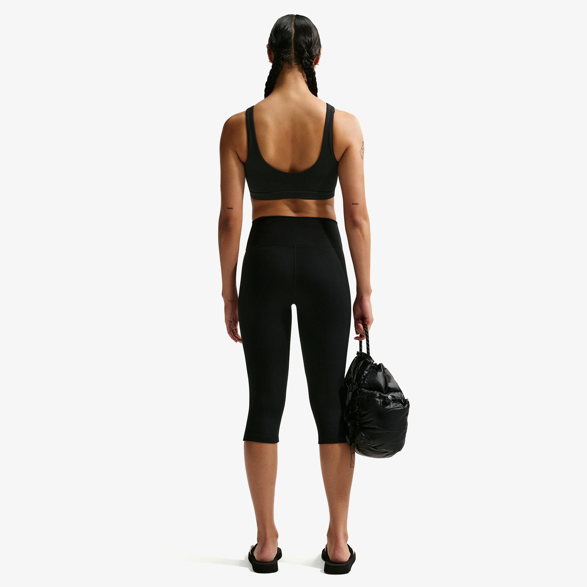 Nike Dri-Fit One Yüksek Belli Kadın Siyah Tayt