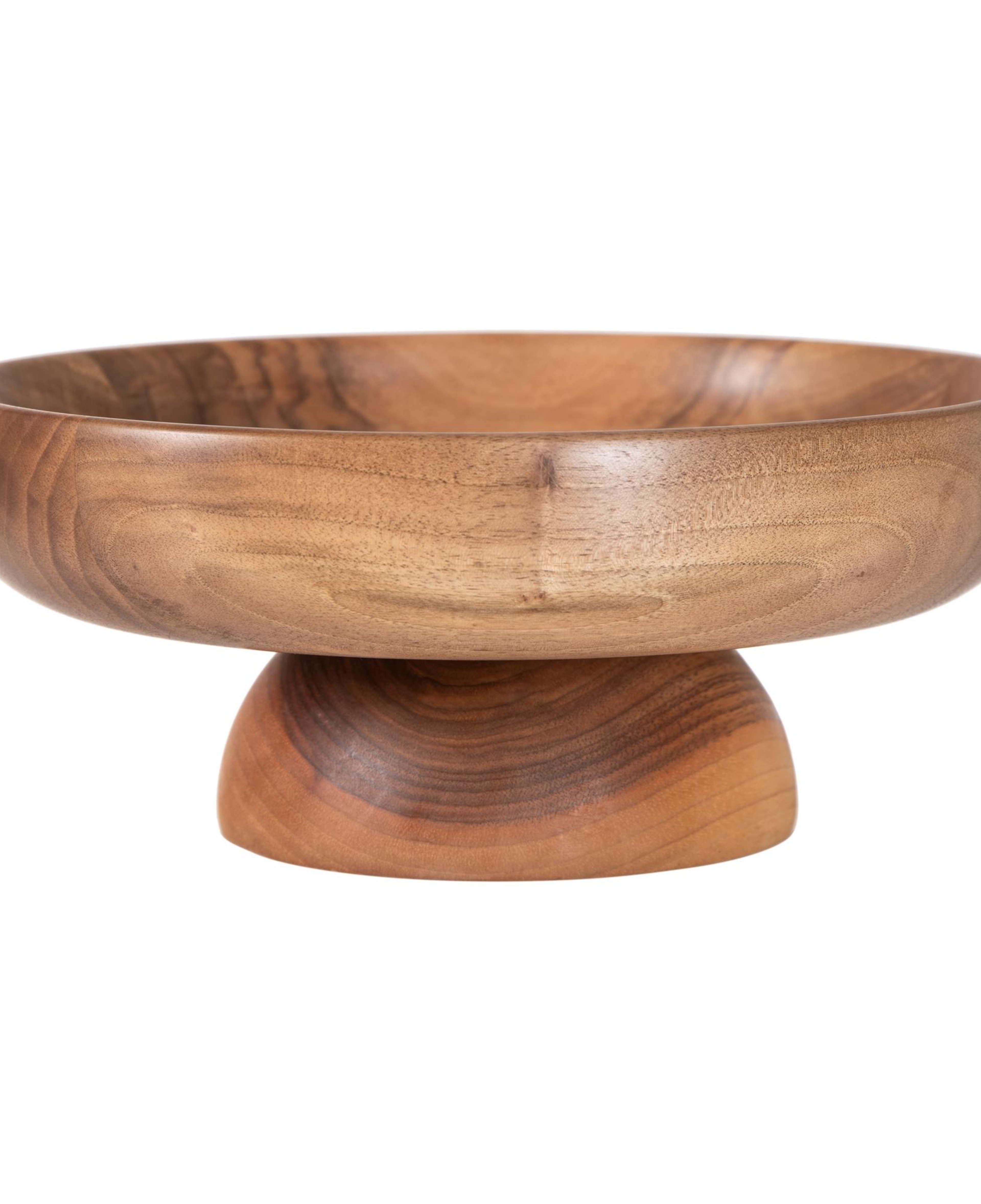 NATURA CEVİZ AYAKLI KASE 27CM