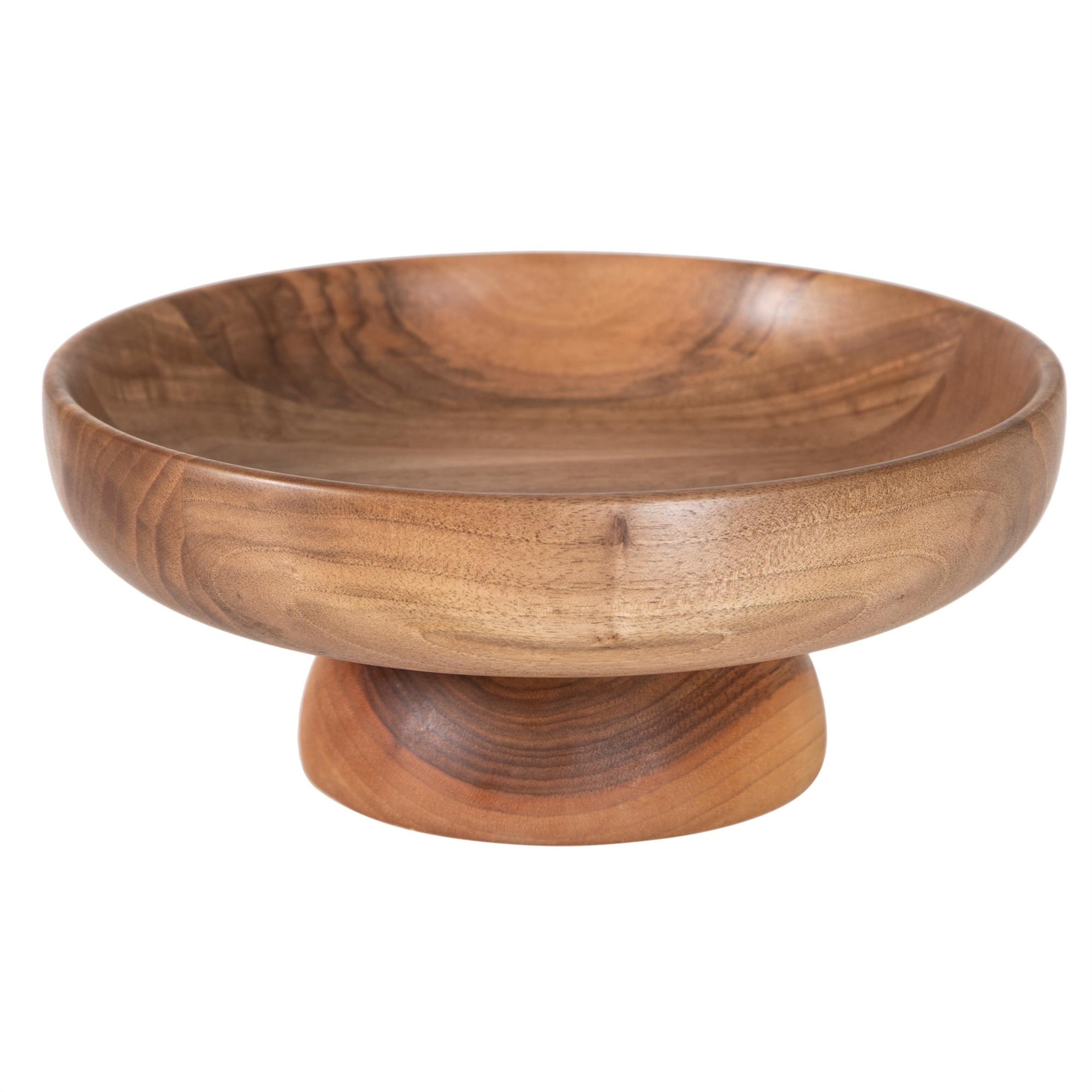 NATURA CEVİZ AYAKLI KASE 27CM