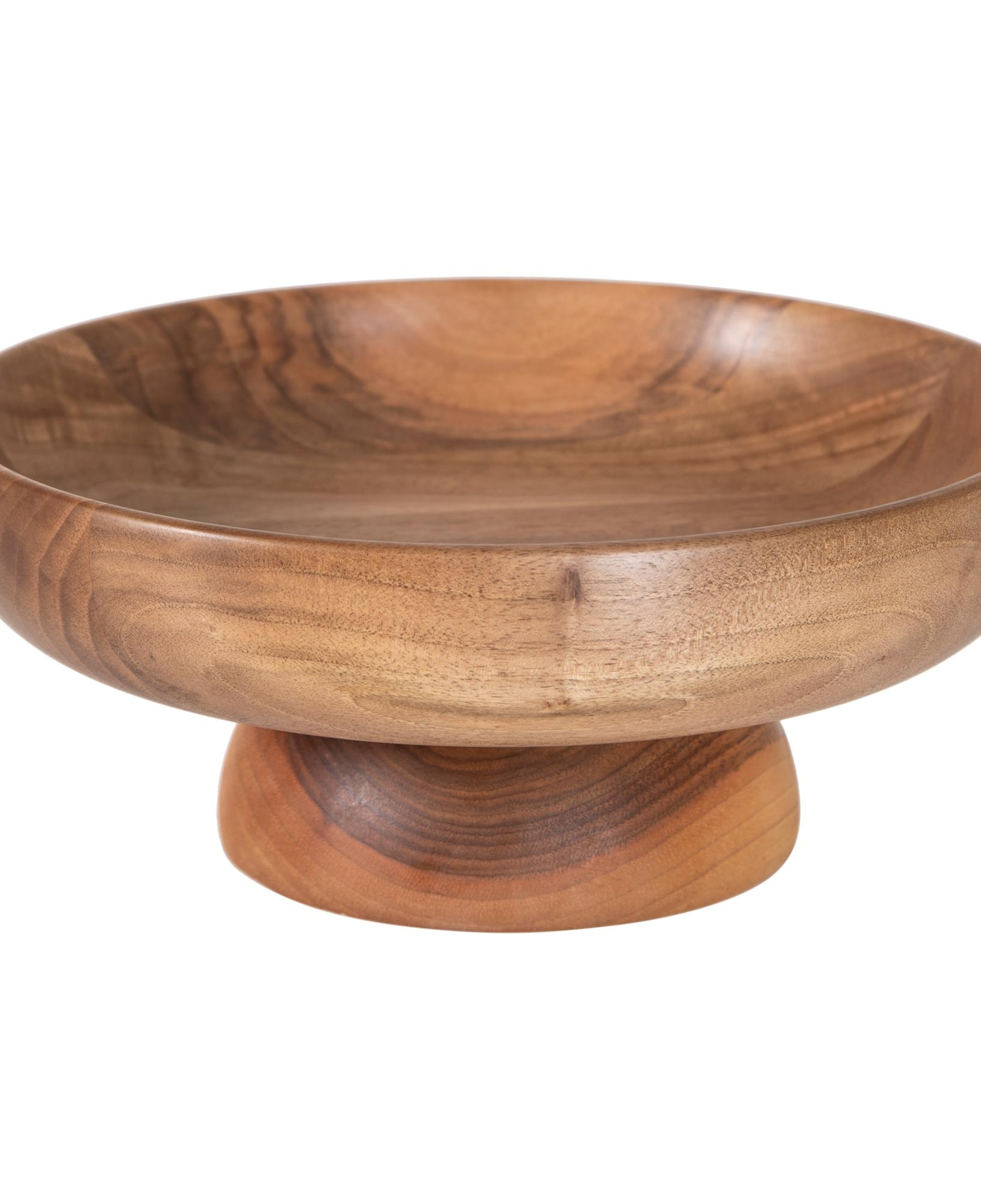 NATURA CEVİZ AYAKLI KASE 27CM